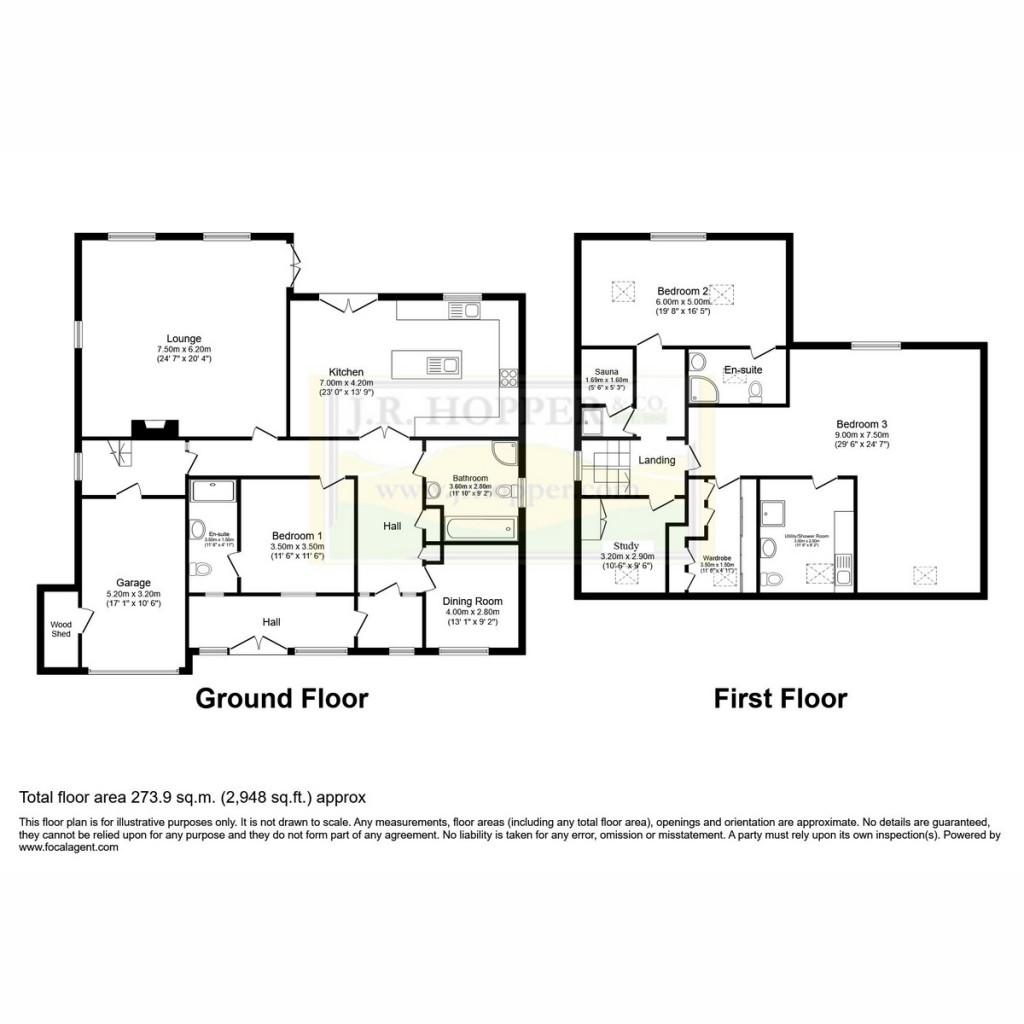 Floorplans For Brough Sowerby, Kirkby Stephen, CA17 4