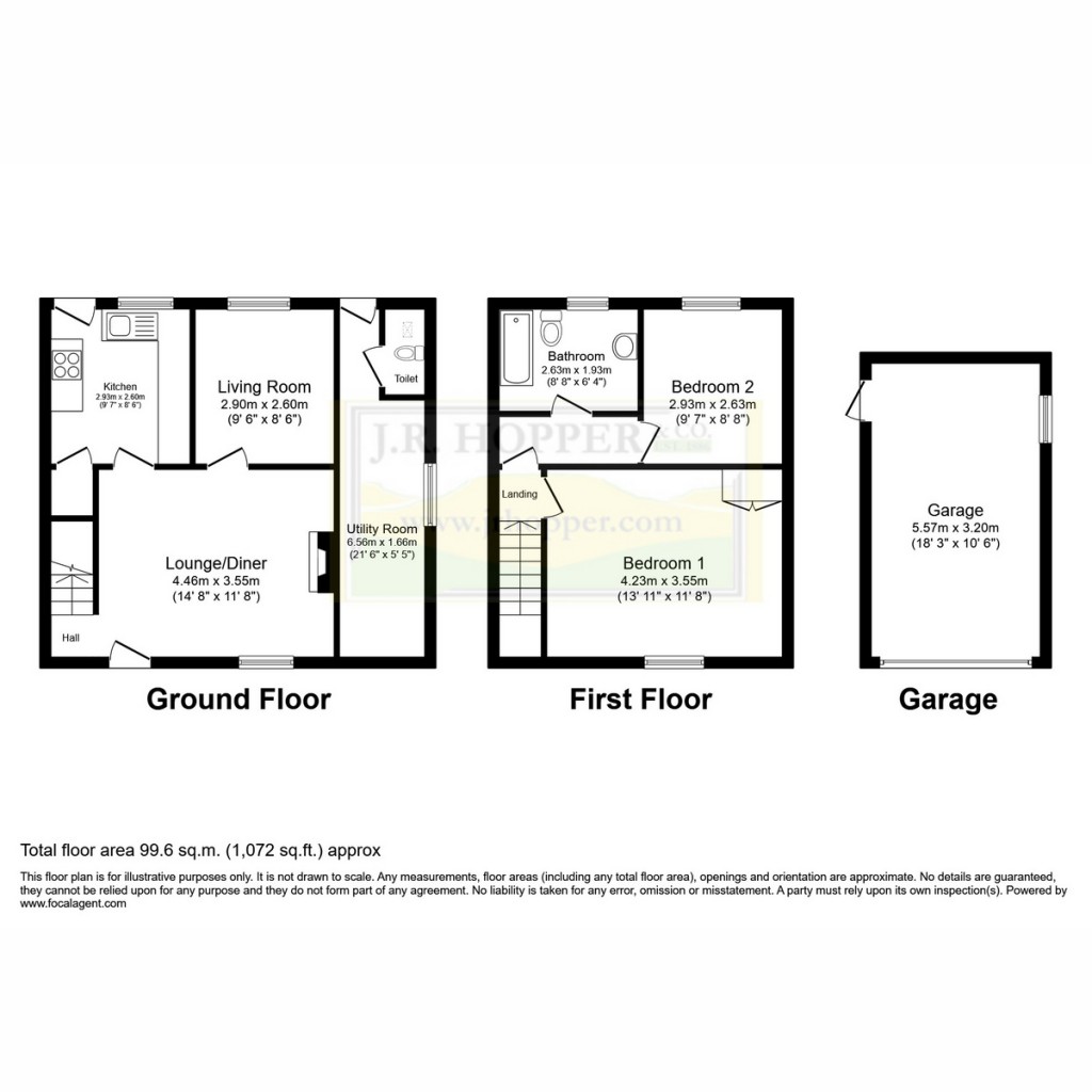 Floorplans For 1 North View, Garsdale
