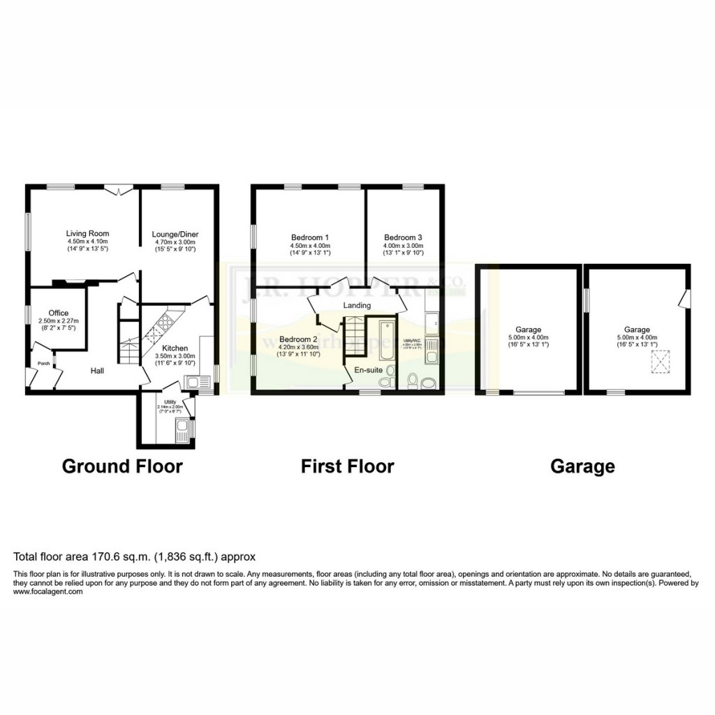 Floorplans For 51 Market Street, Kirkby Stephen