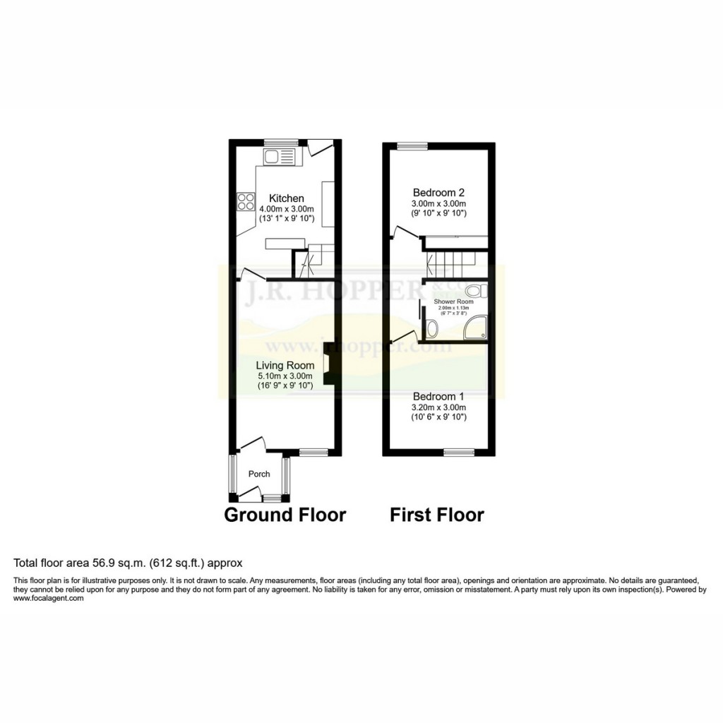 Floorplans For 25 Bongate Street, Appleby