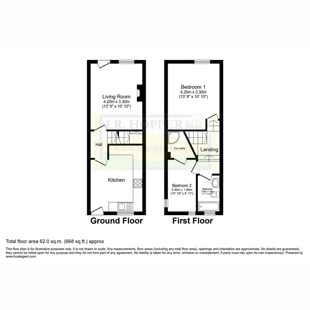 Floorplans For 85 High Street, Kirkby Stephen