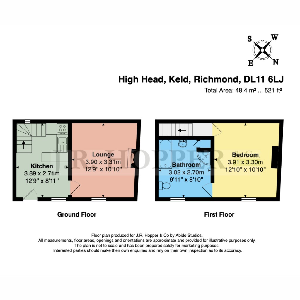 Floorplans For High Head, Keld