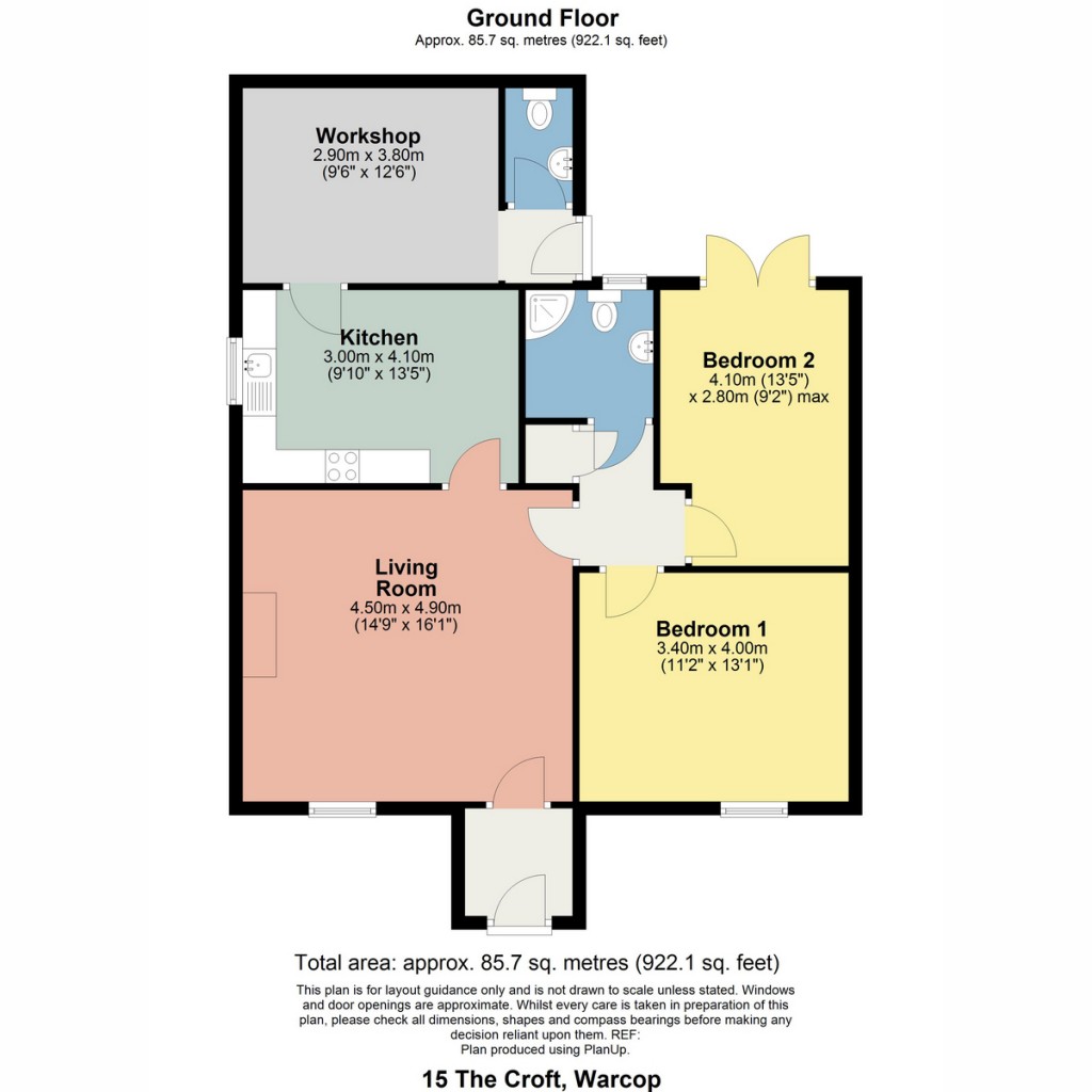 Floorplans For The Croft, Appleby-in-westmorland, CA16 6