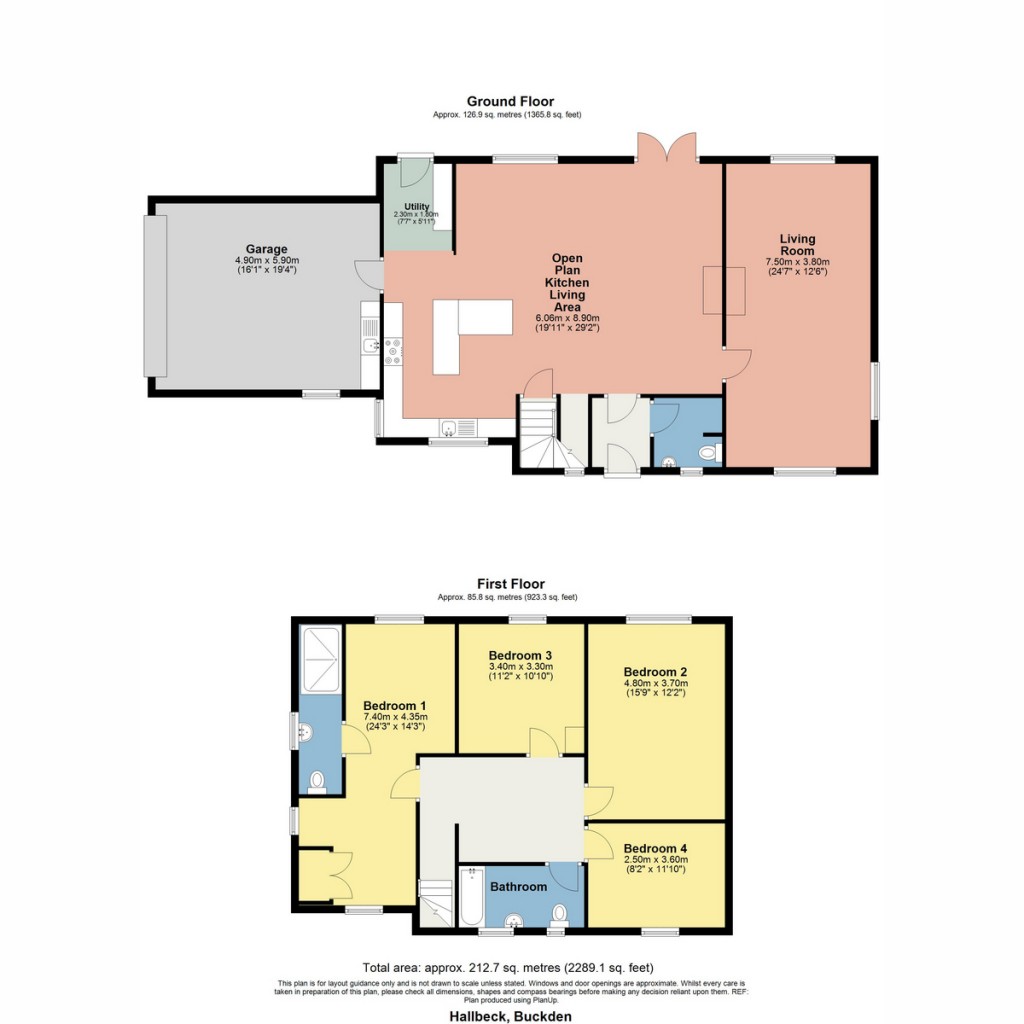 Floorplans For Hallbeck, Beckermonds