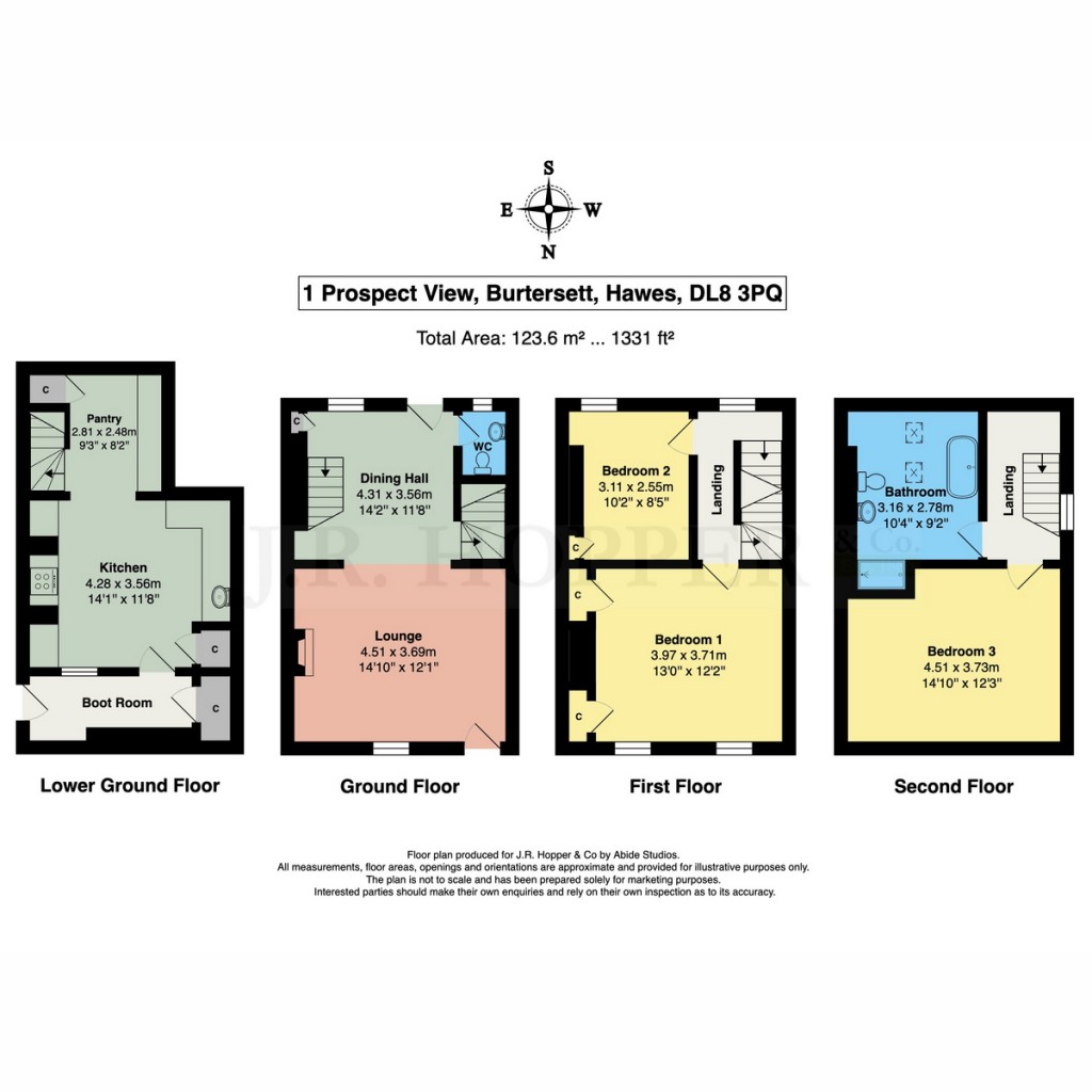 Floorplans For 1 Prospect View, Burtersett