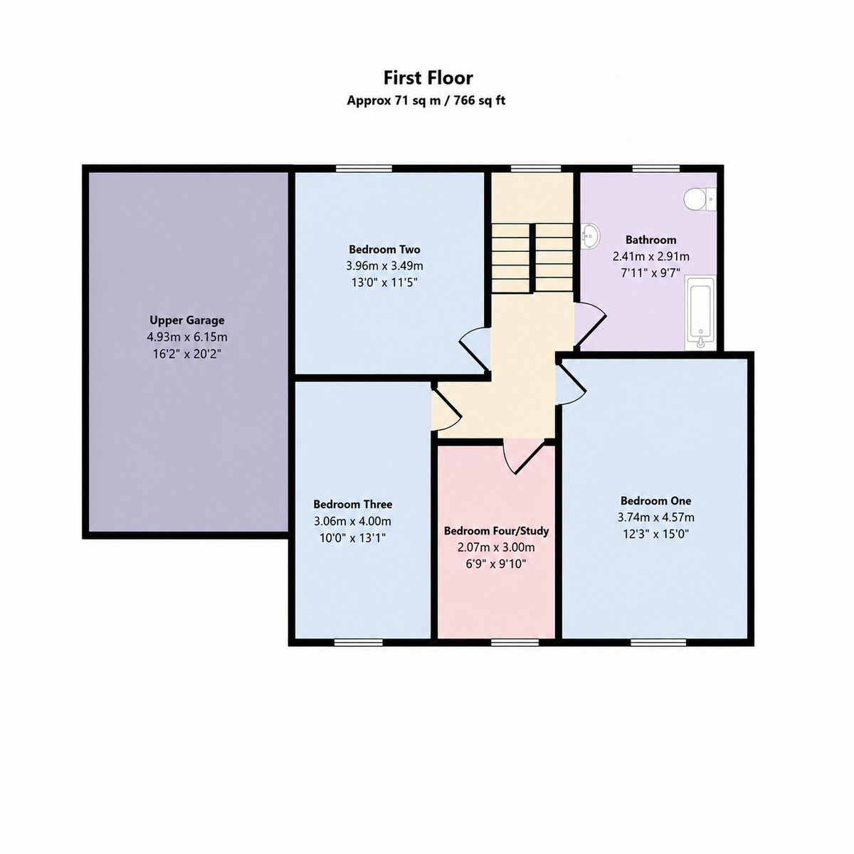 Wharton House, Bainbridge DL8 3EN — plan 2