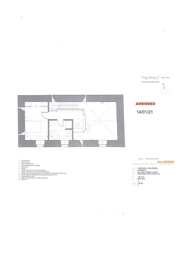 Tom's Barn, Appersett, DL8 3LN — plan 5