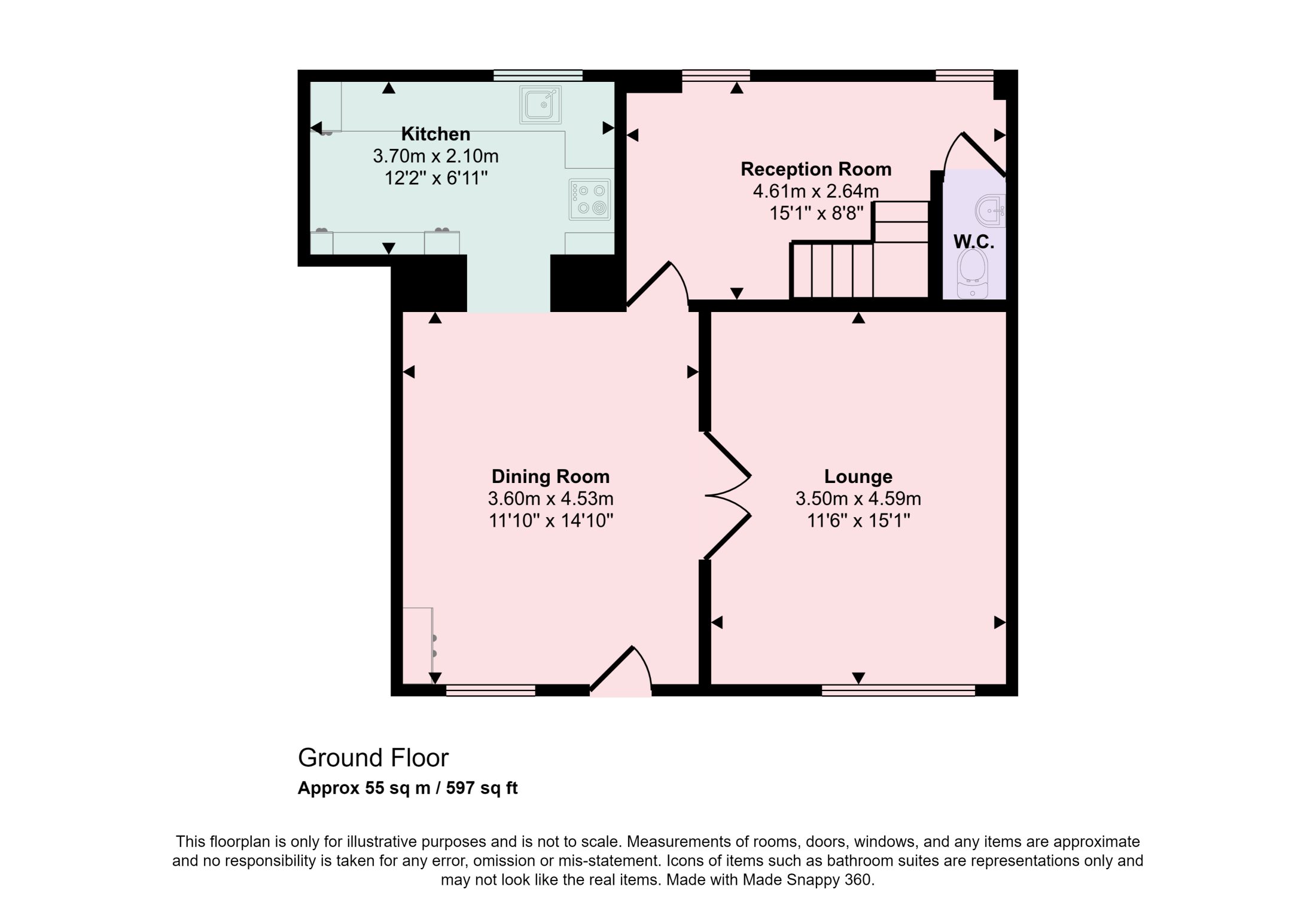 Bridge House, Hawes, North Yorkshire, DL8 3QF — plan 1