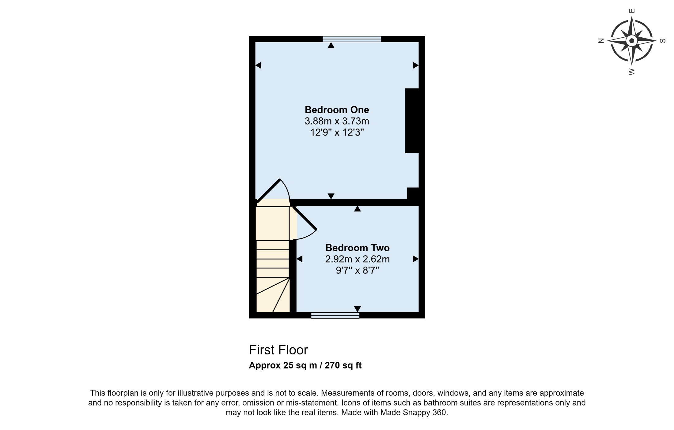 5 Gardenwell Cottages, Burtersett — plan 2