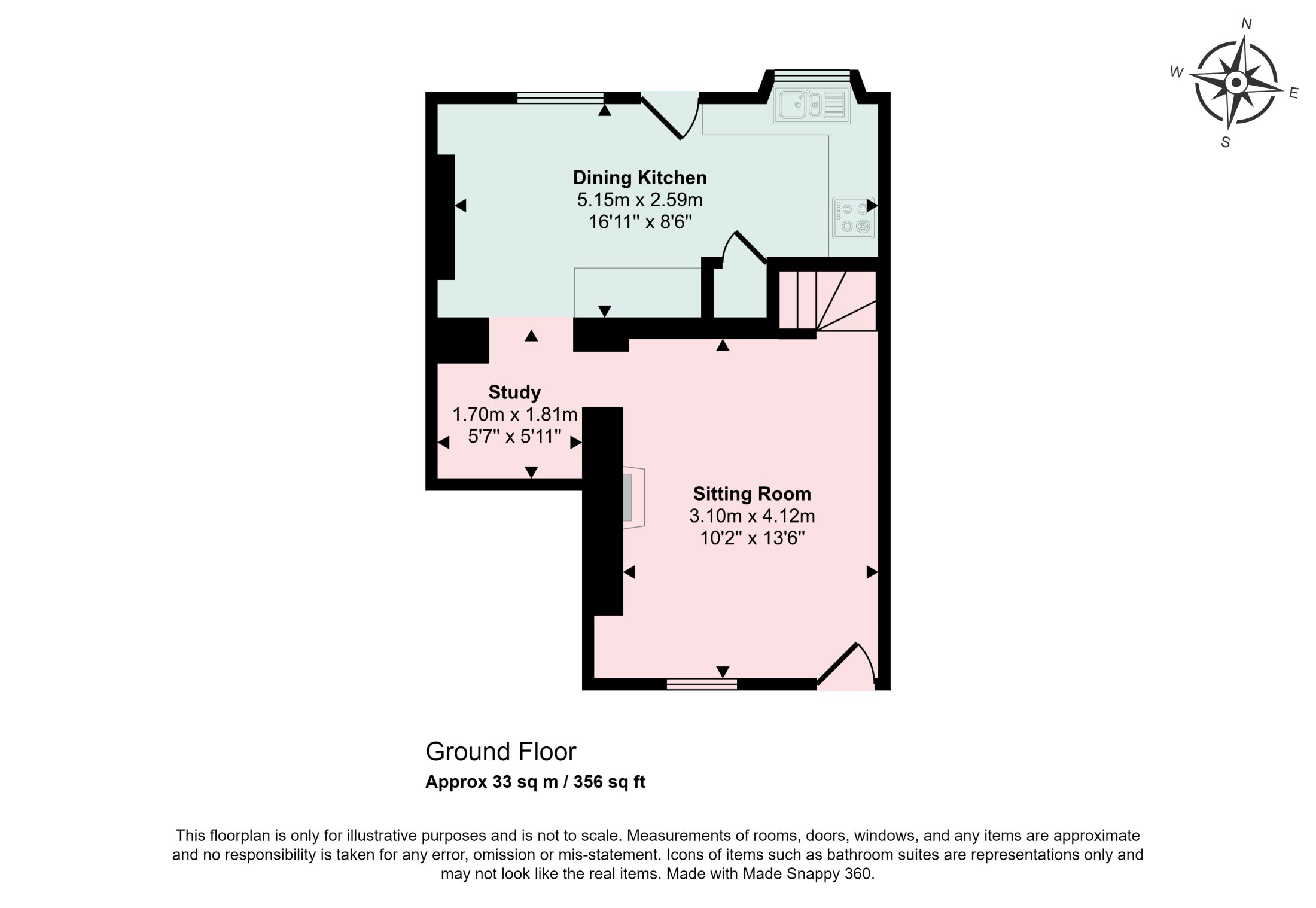 Sybils Cottage, Gayle, DL8 3SD — plan 1