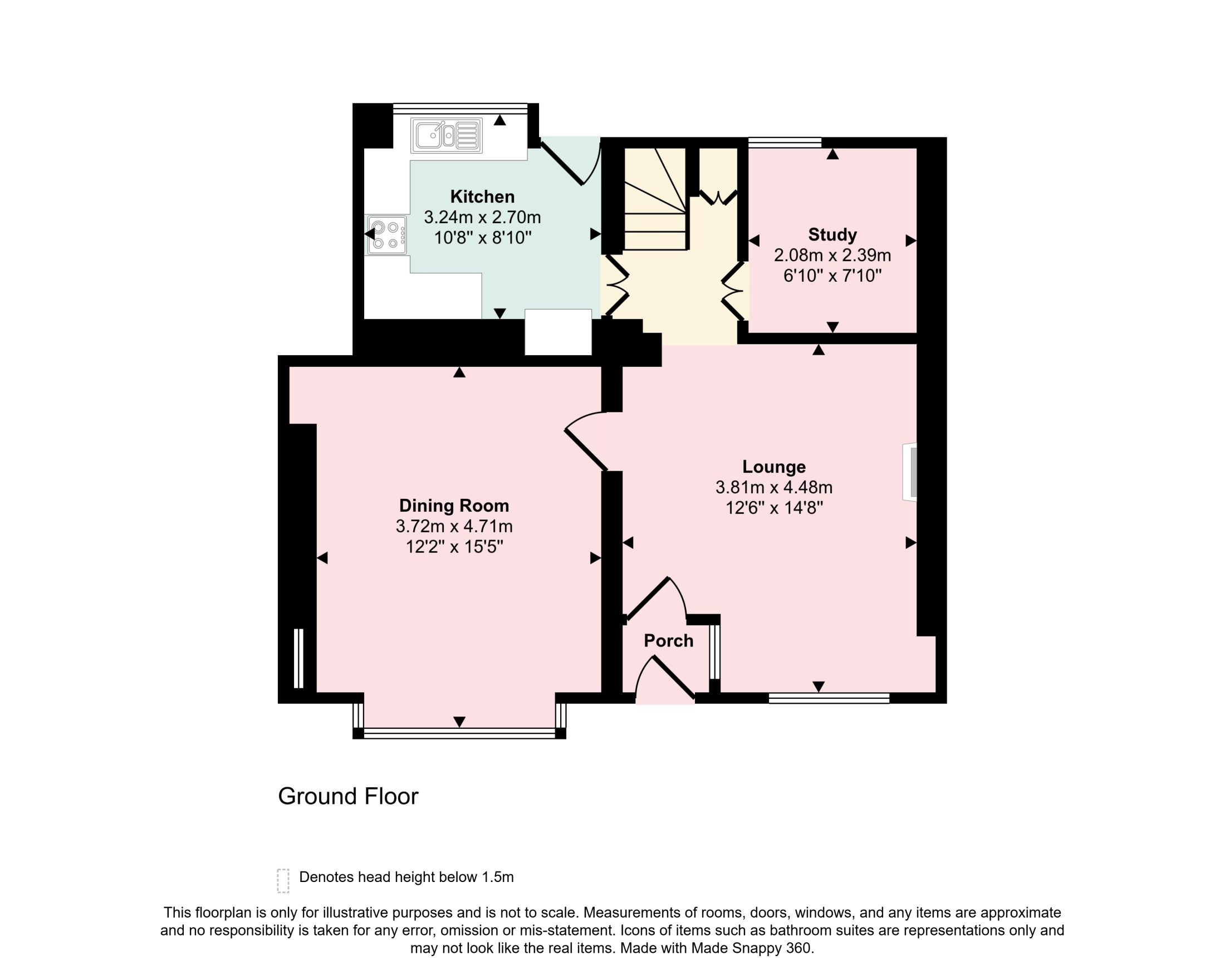 Walpardo, Reeth, Richmond, DL11 6TE — plan 1
