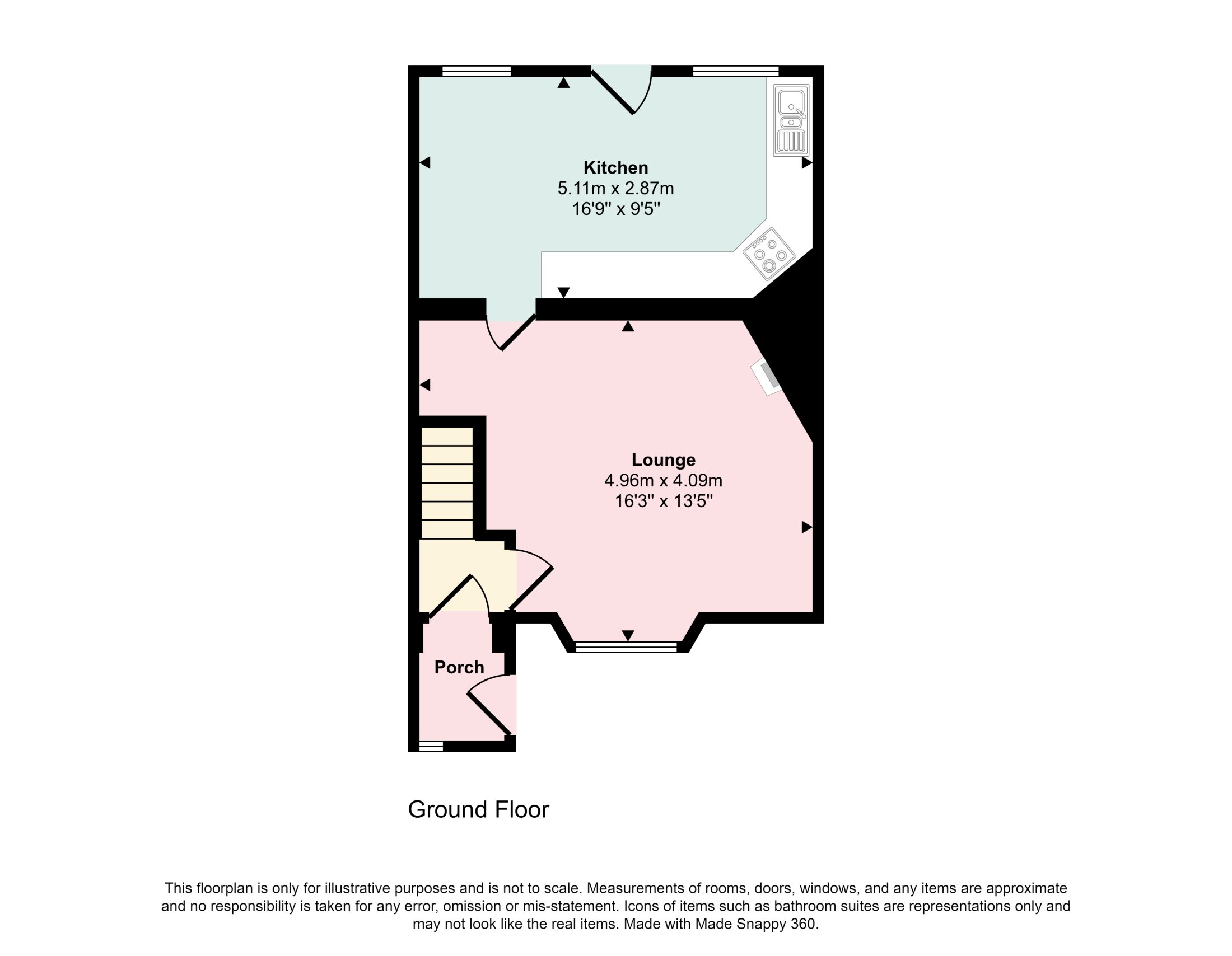 2 Moorcock Cottages, Garsdale — plan 1