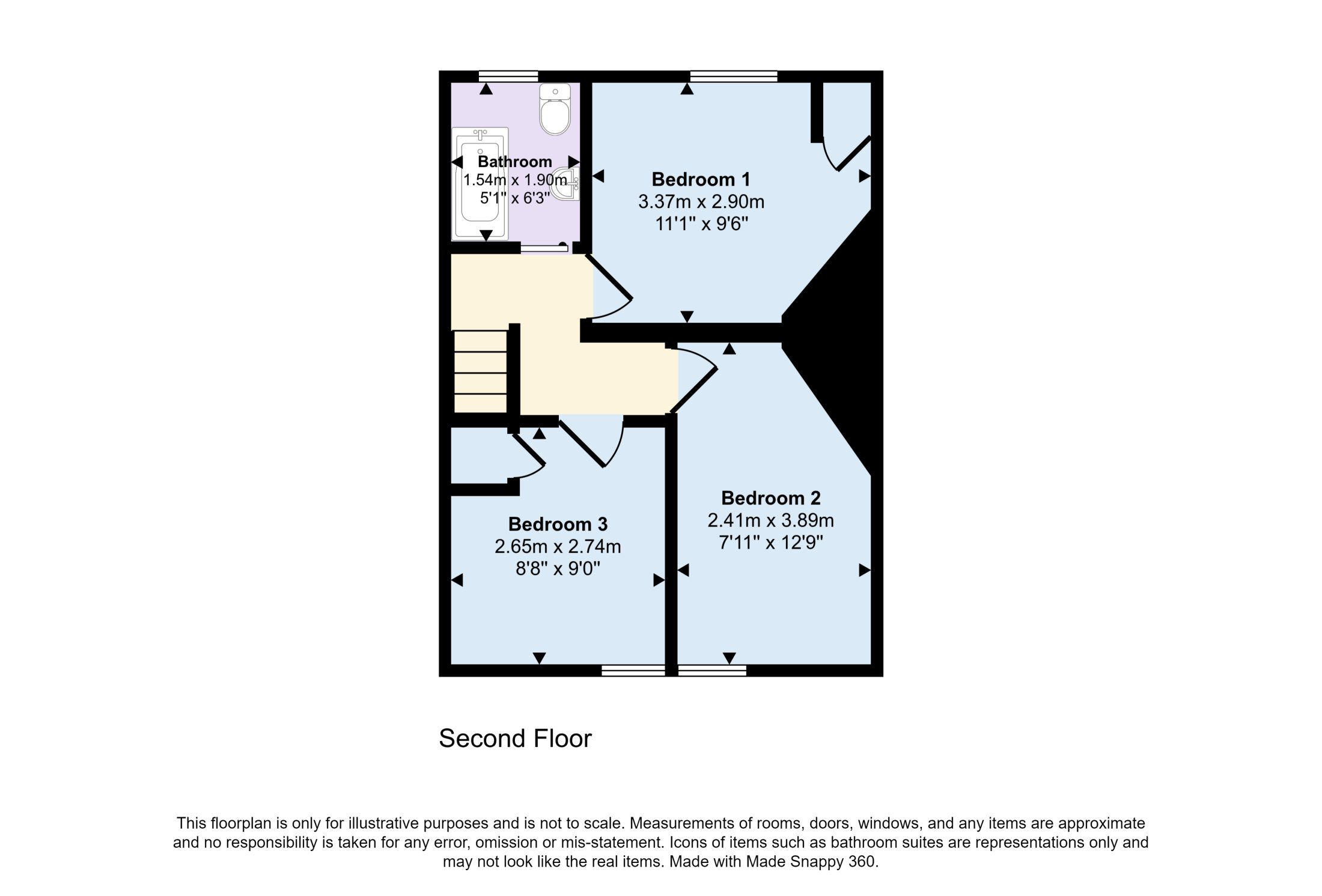 2 Moorcock Cottages, Garsdale — plan 2