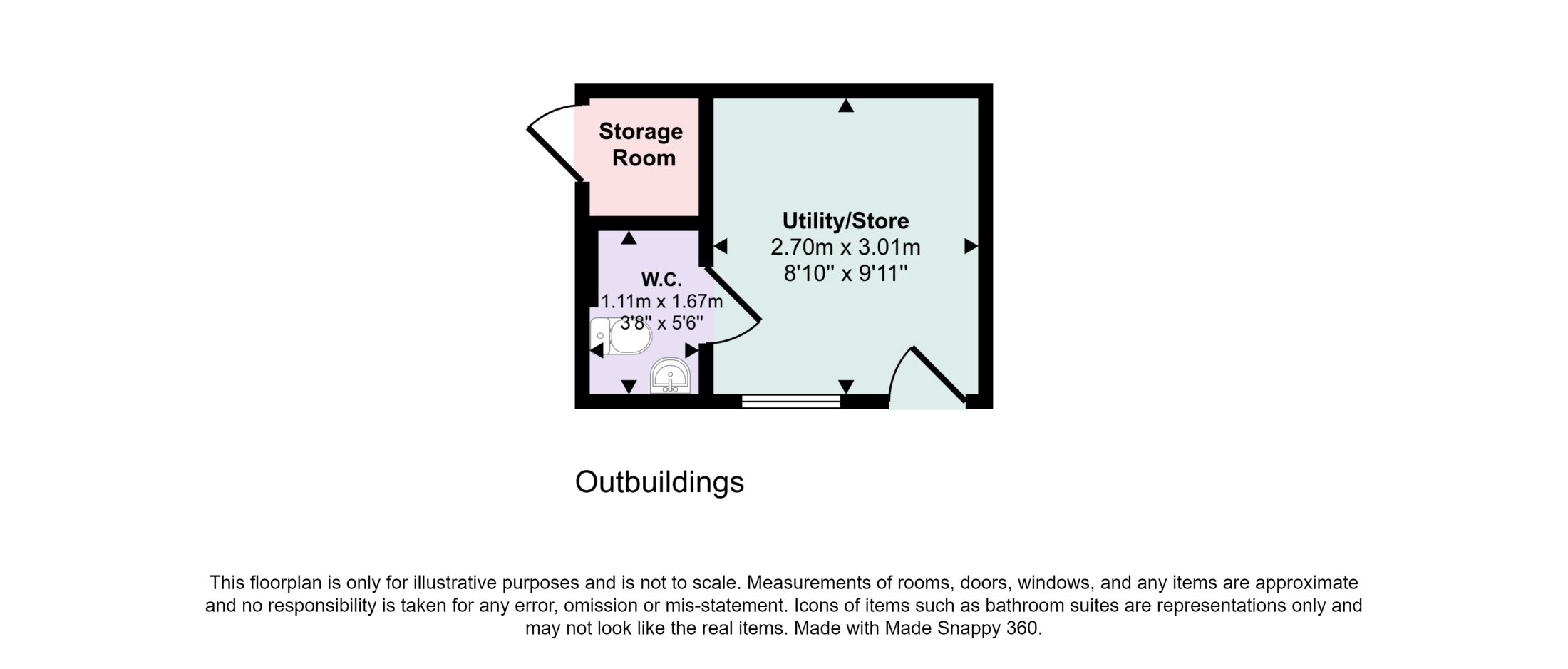 2 Moorcock Cottages, Garsdale — plan 3