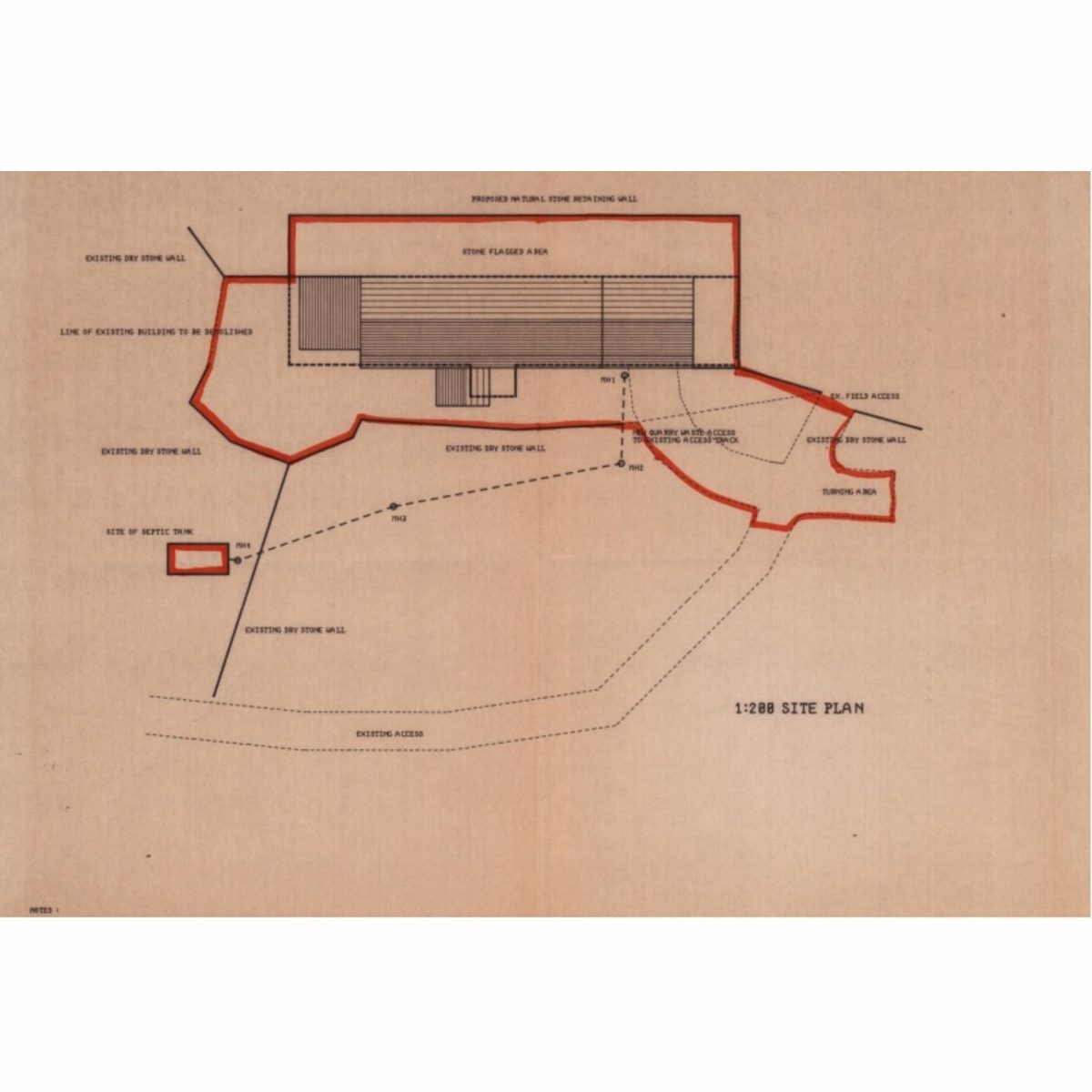 Robinson's Field House, West End Farm, Lunds — plan 1
