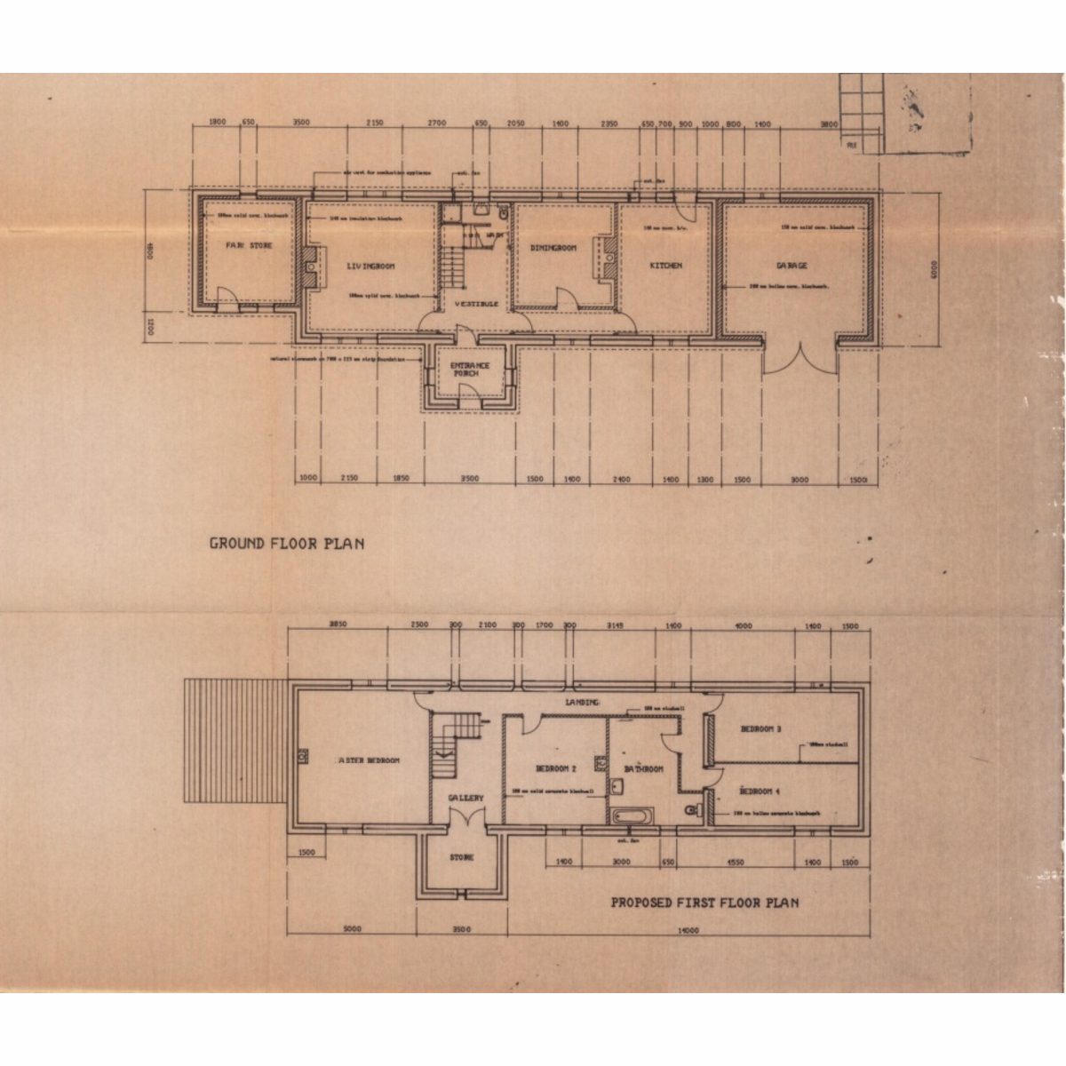 Robinson's Field House, West End Farm, Lunds — plan 5