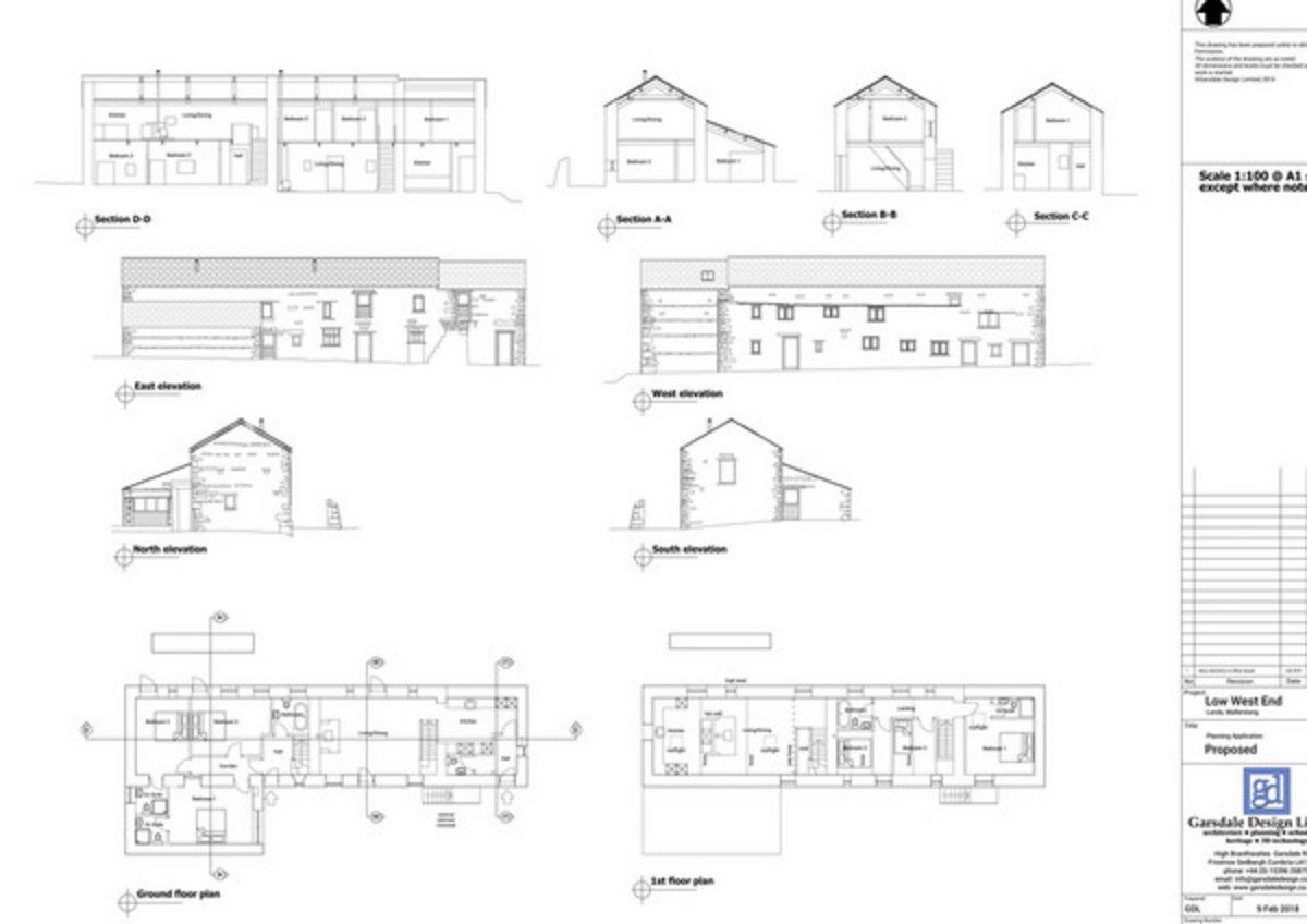 Low West End, West End Farm, Lunds — plan 2
