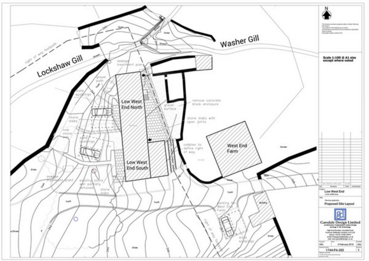Low West End, West End Farm, Lunds — plan 3