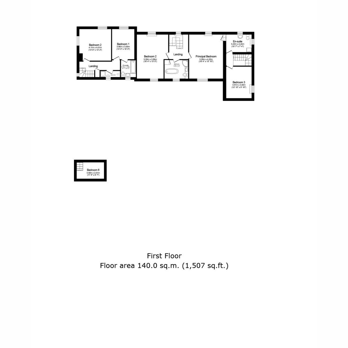 Oak Tree House Farm, West Witton — plan 2