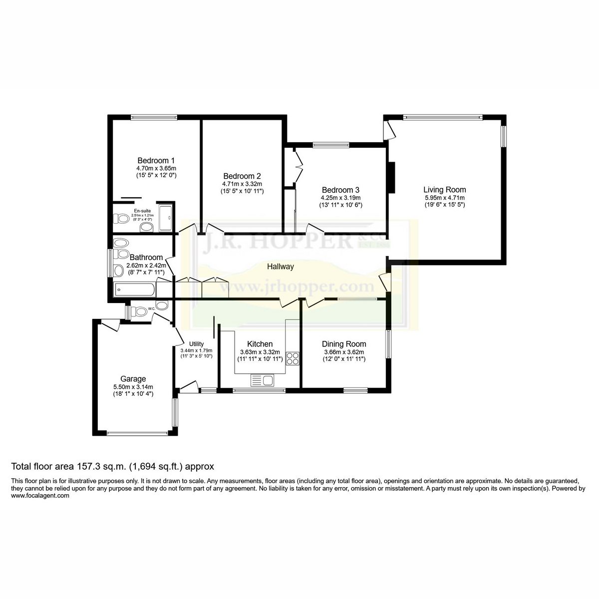 4 Ellerclose Road, Leyburn, DL8 5EZ — plan 1