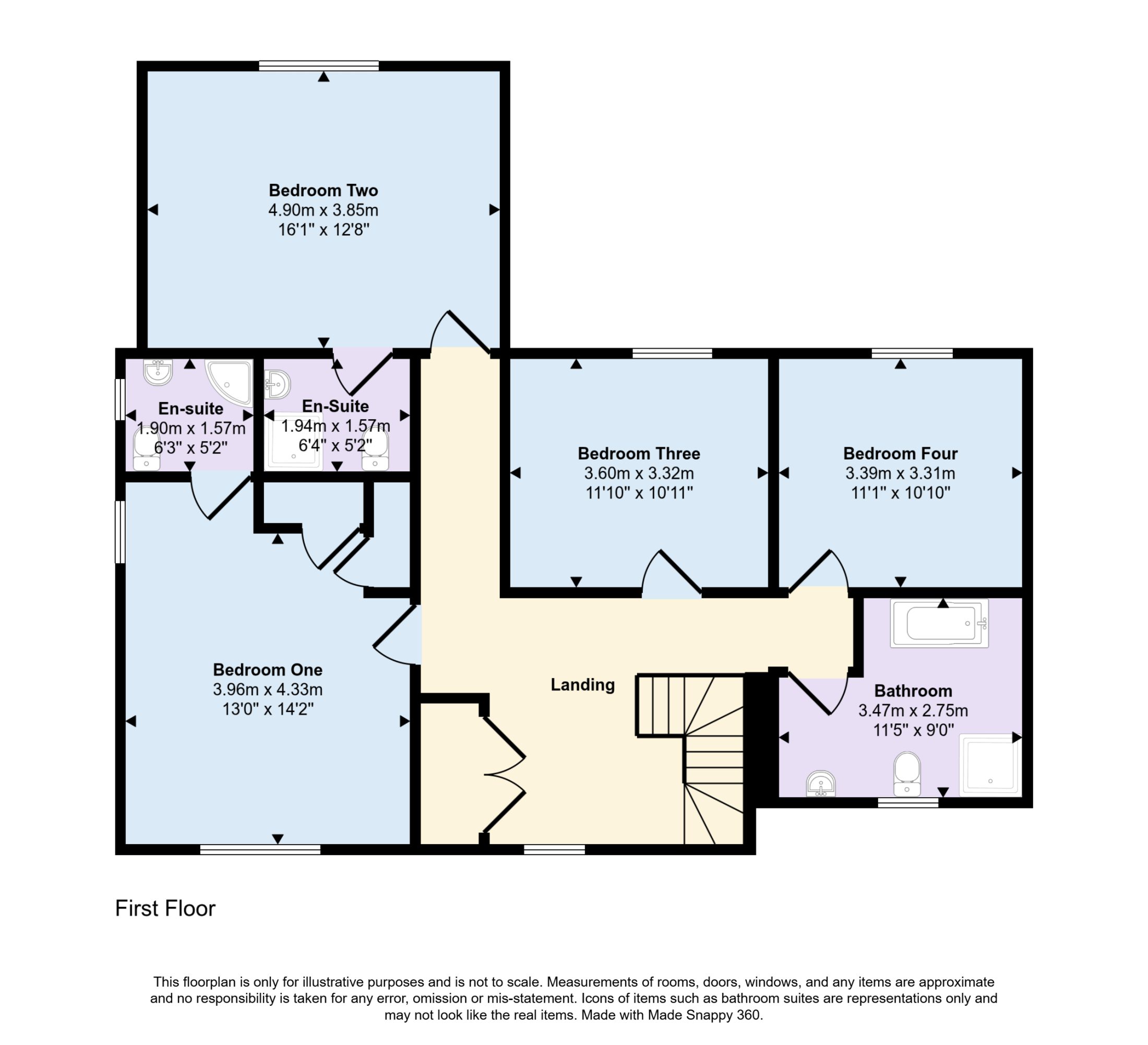 Myrtle Cottage, Winton, CA17 4HS — plan 2