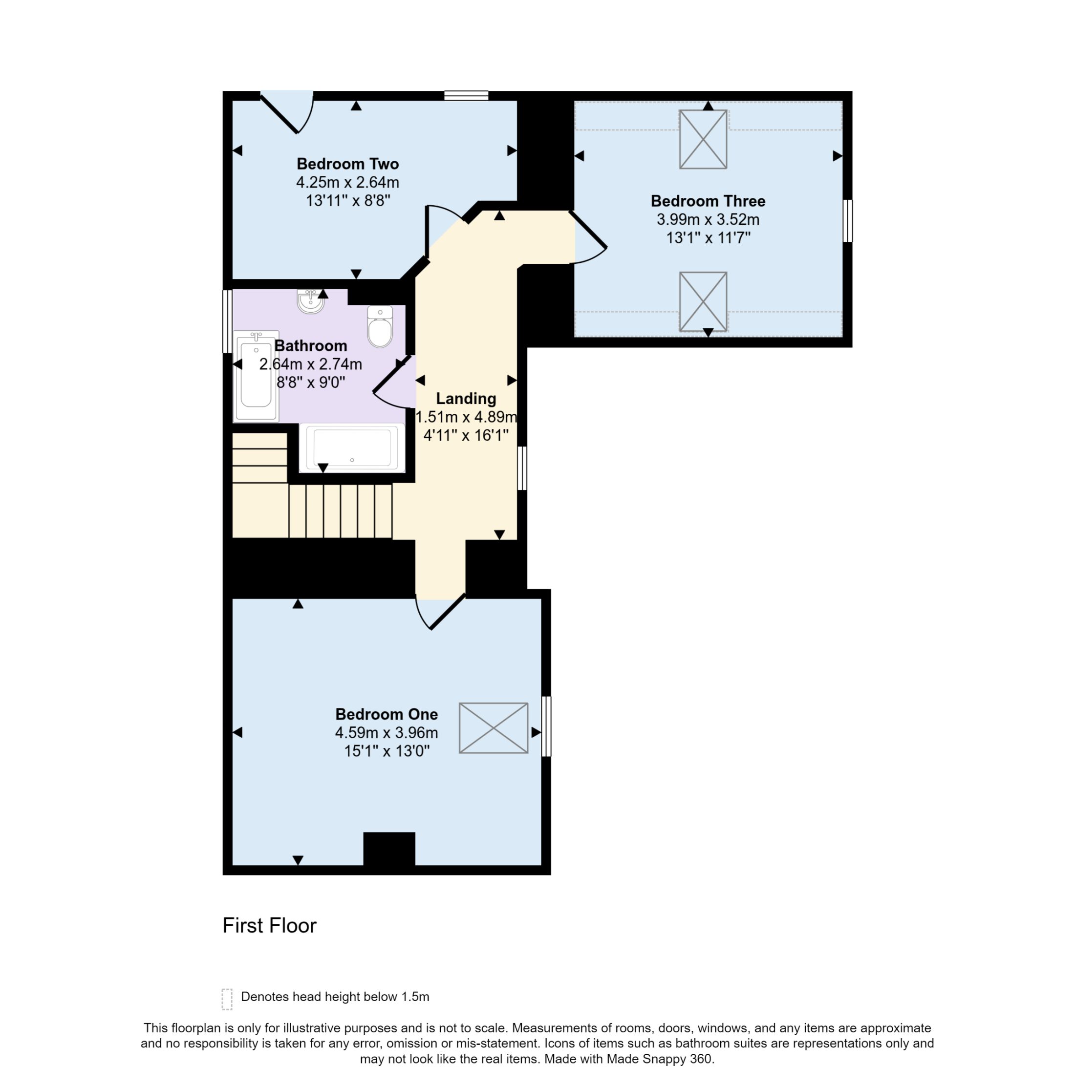 Apple Blossom Barn, Brough — plan 2