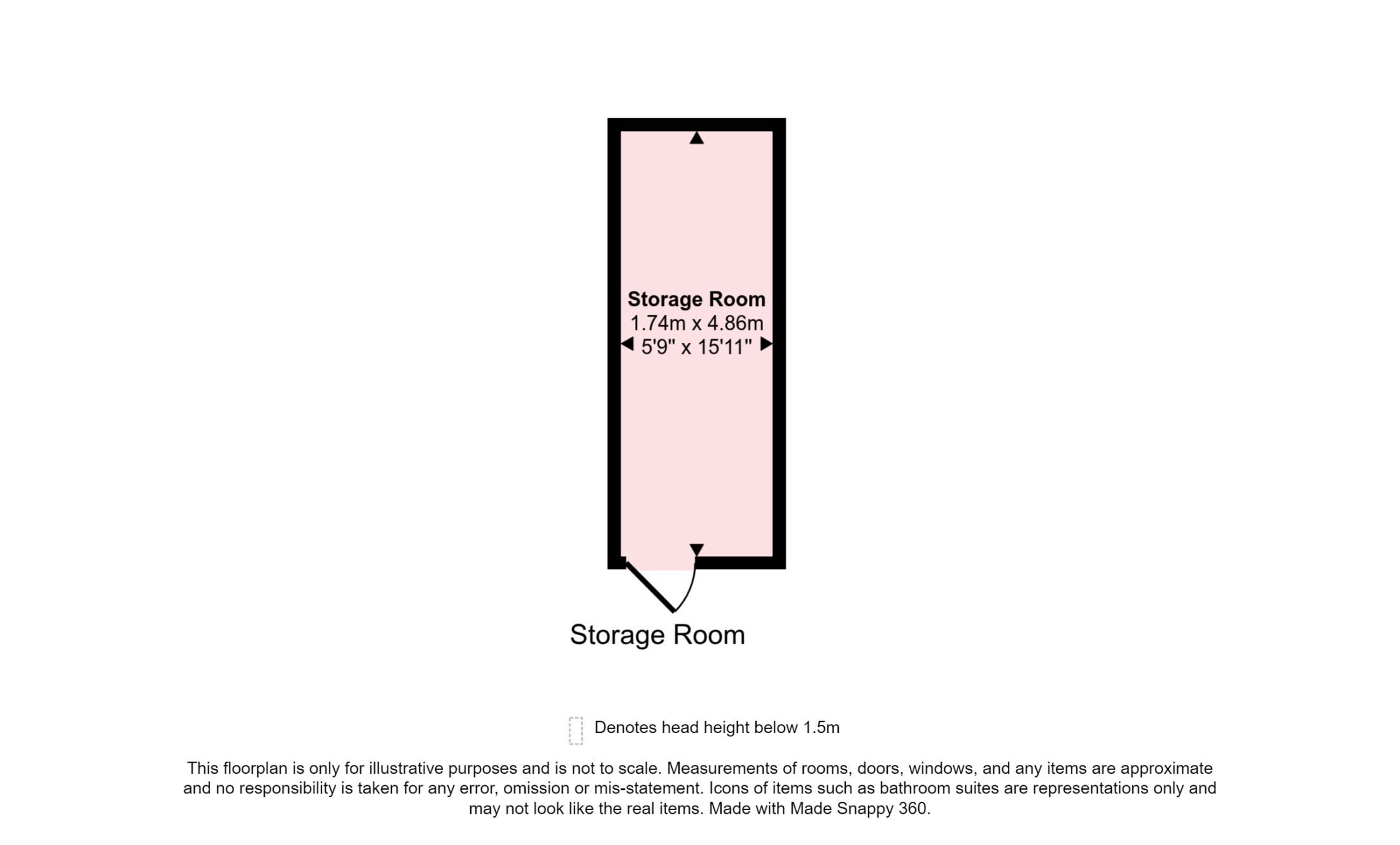 Apple Blossom Barn, Brough — plan 4