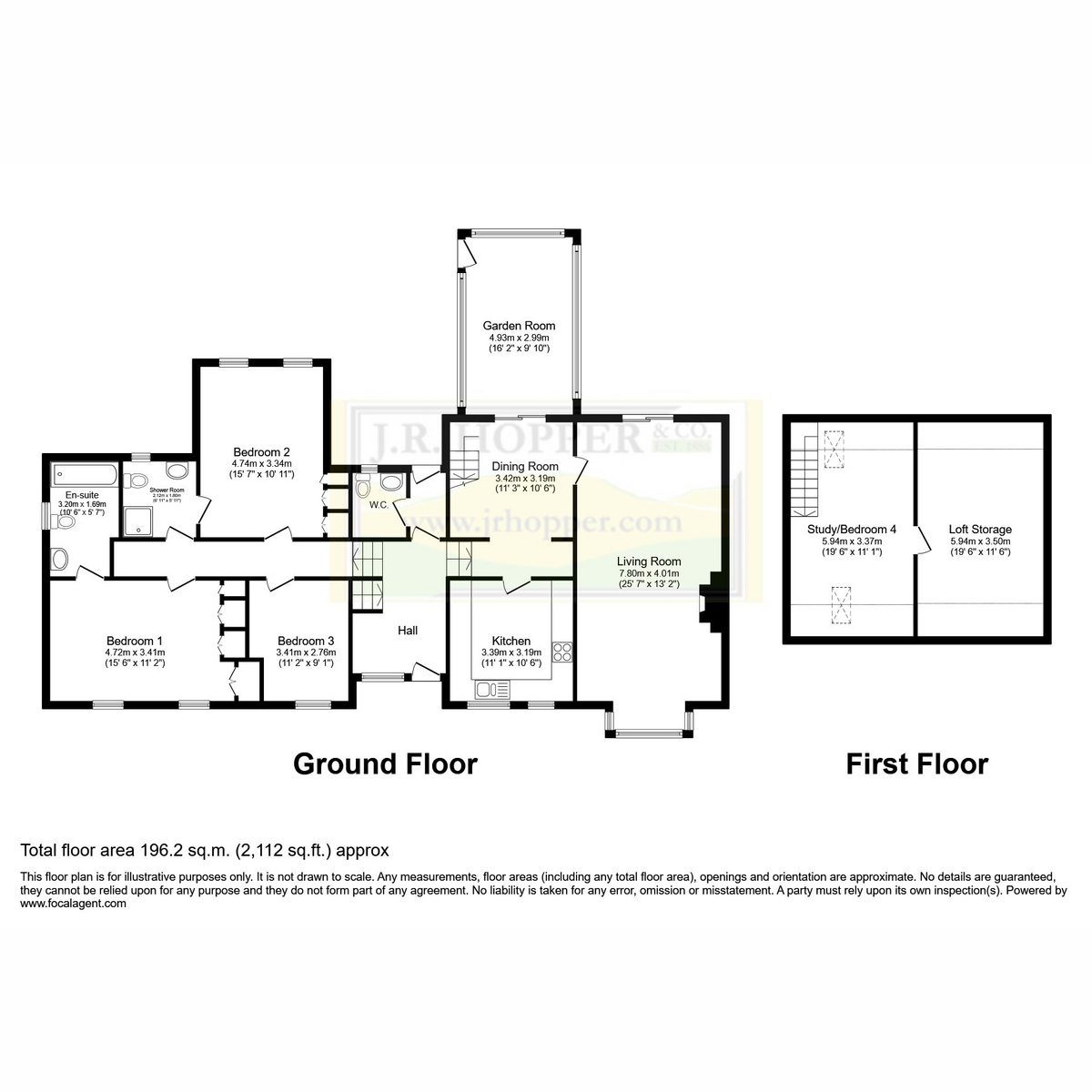 Furlongs, Kingsley Drive, Middleham, DL8 4PZ — plan 1