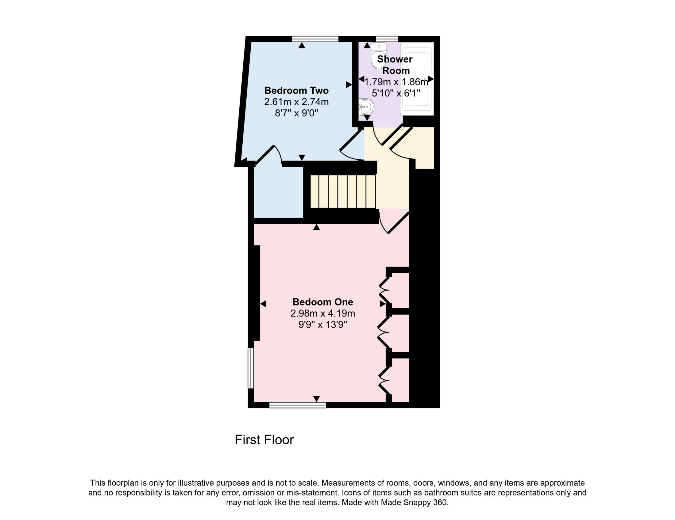 Sunnyholme, The Holme, Hawes, DL8 3QR — plan 2