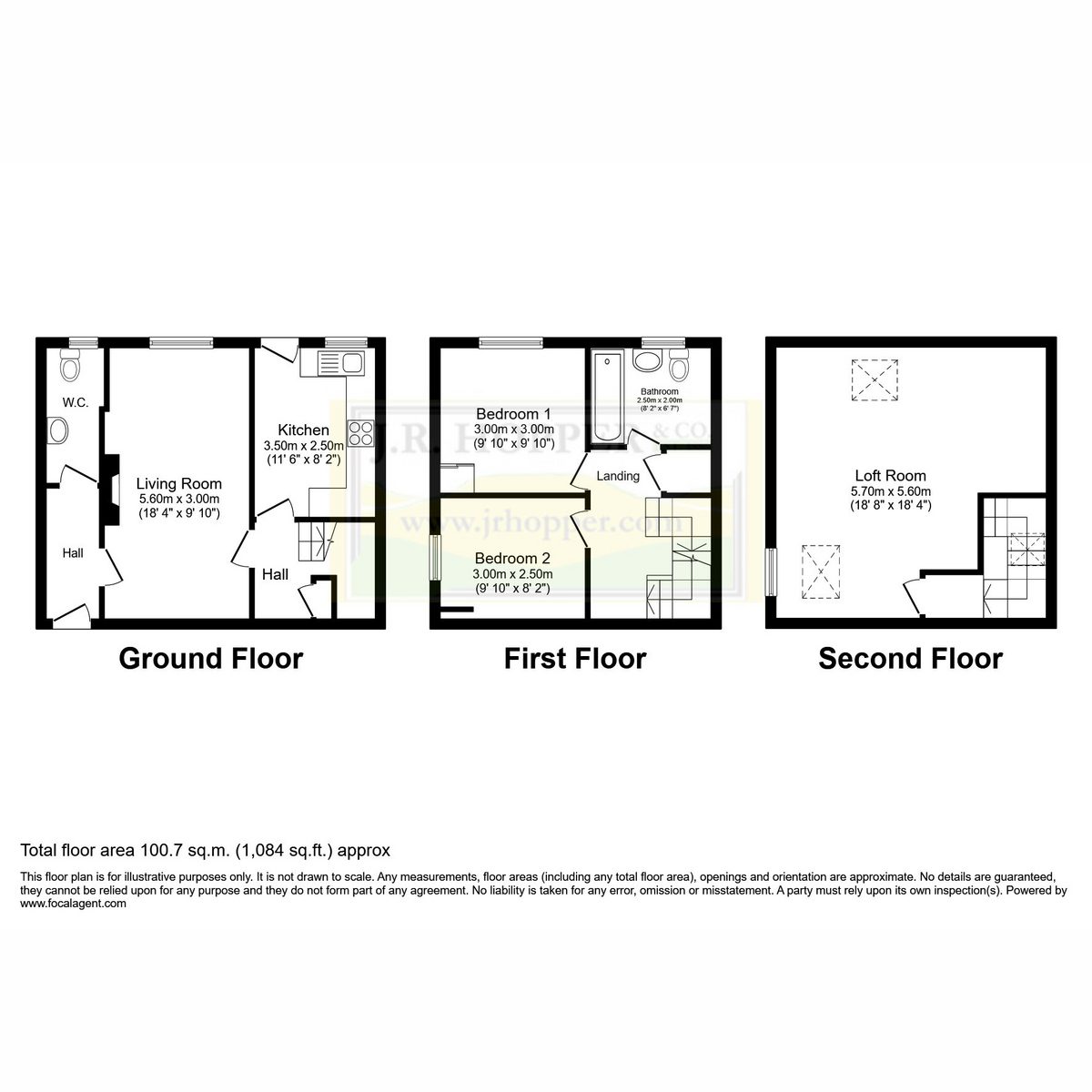 2 Coldbeck Barn, Ravenstonedale CA17 4LW — plan 1