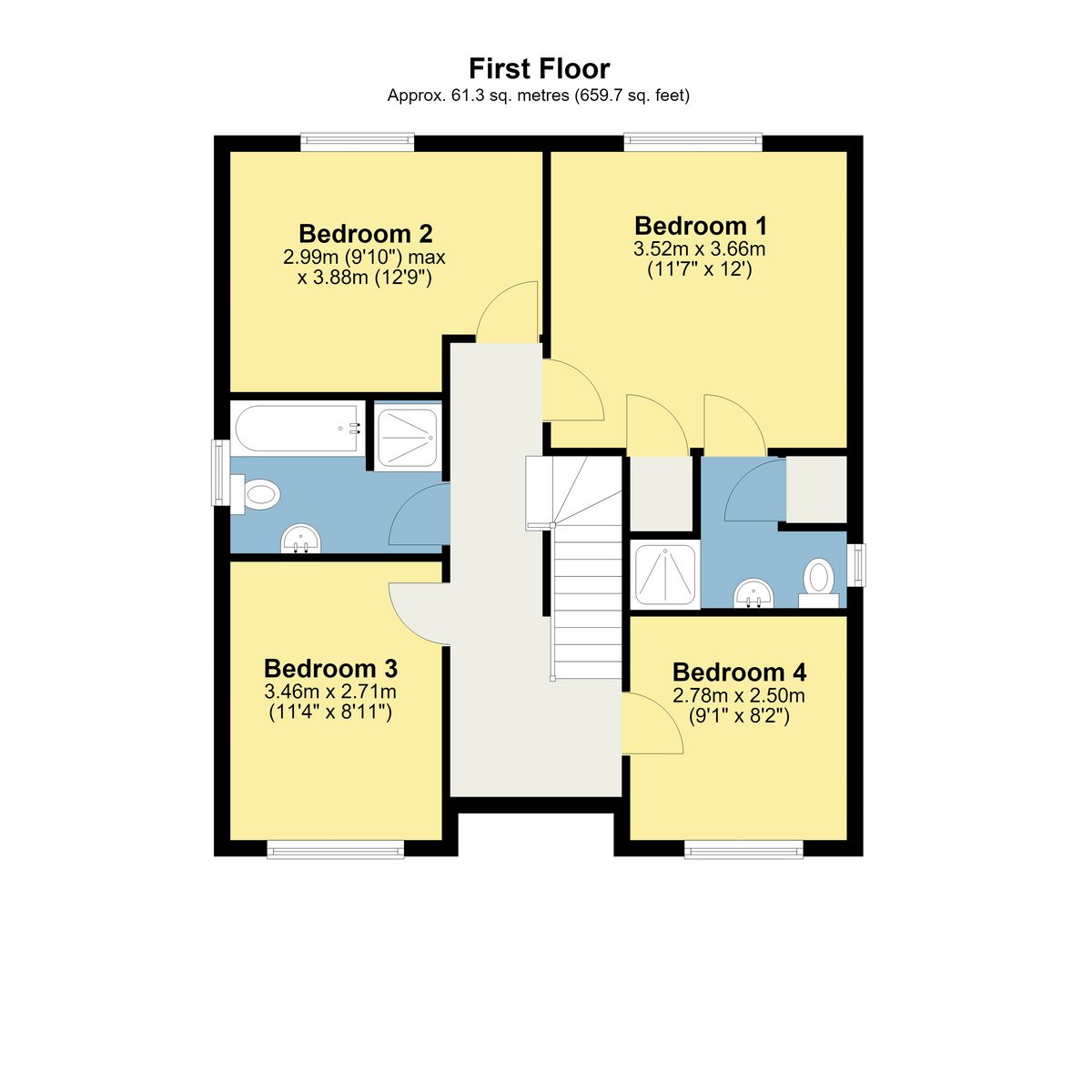 18 Birkbeck Gardens, Kirkby Stephen — plan 1
