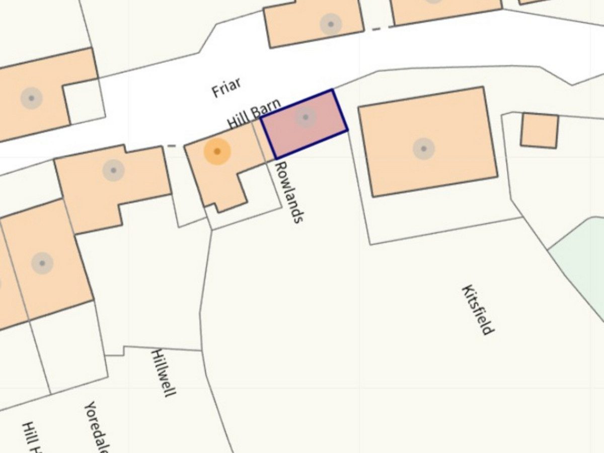 Rowlands, The Gaits, Gayle, DL8 3RU — plan 1