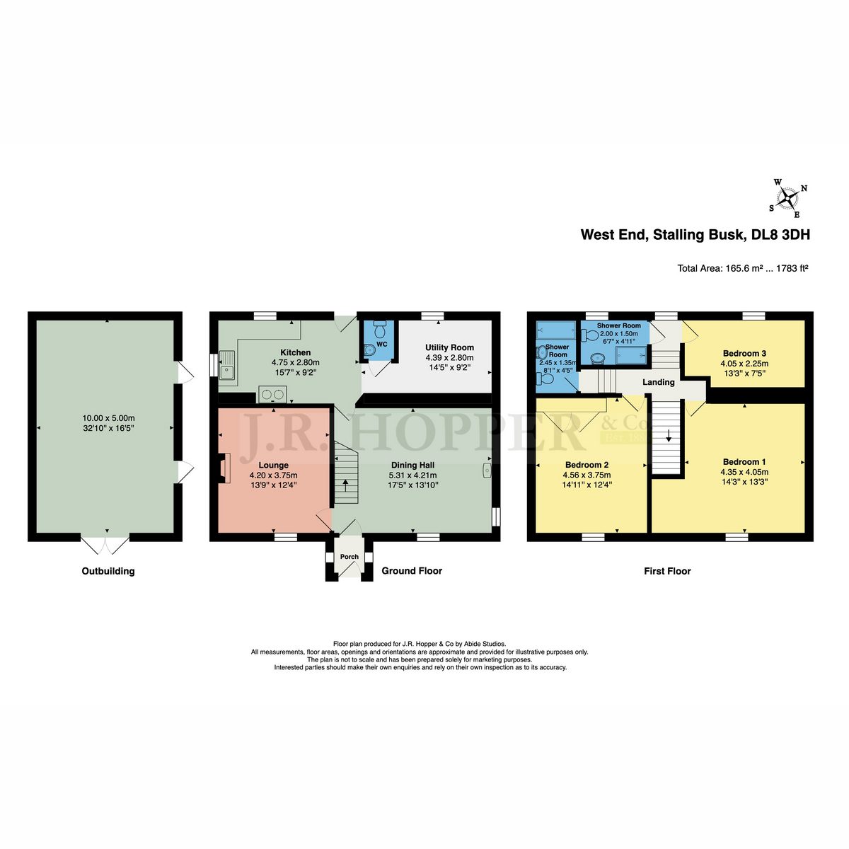 West End, Stalling Busk — plan 1