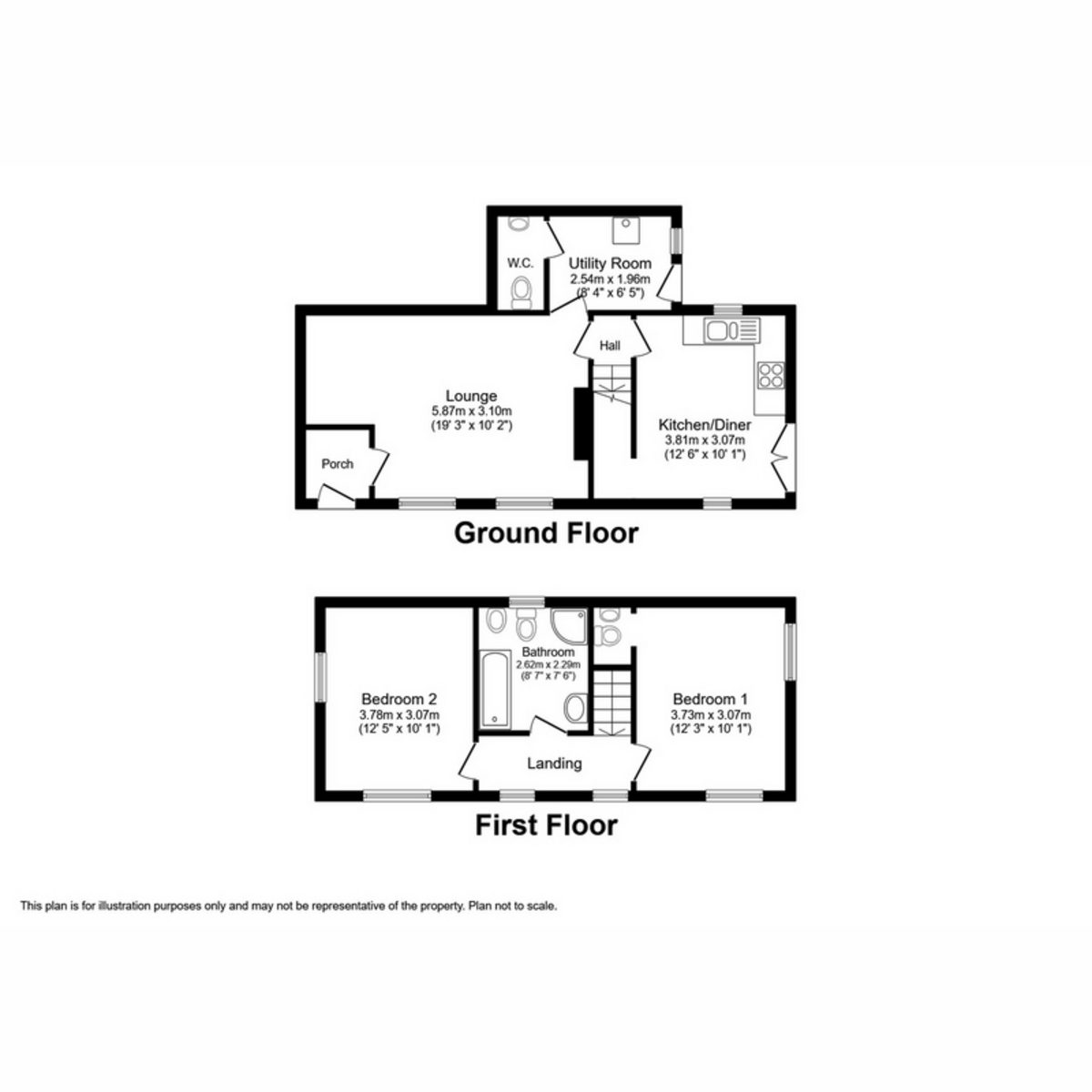 John Henry Barn, Muker — plan 1