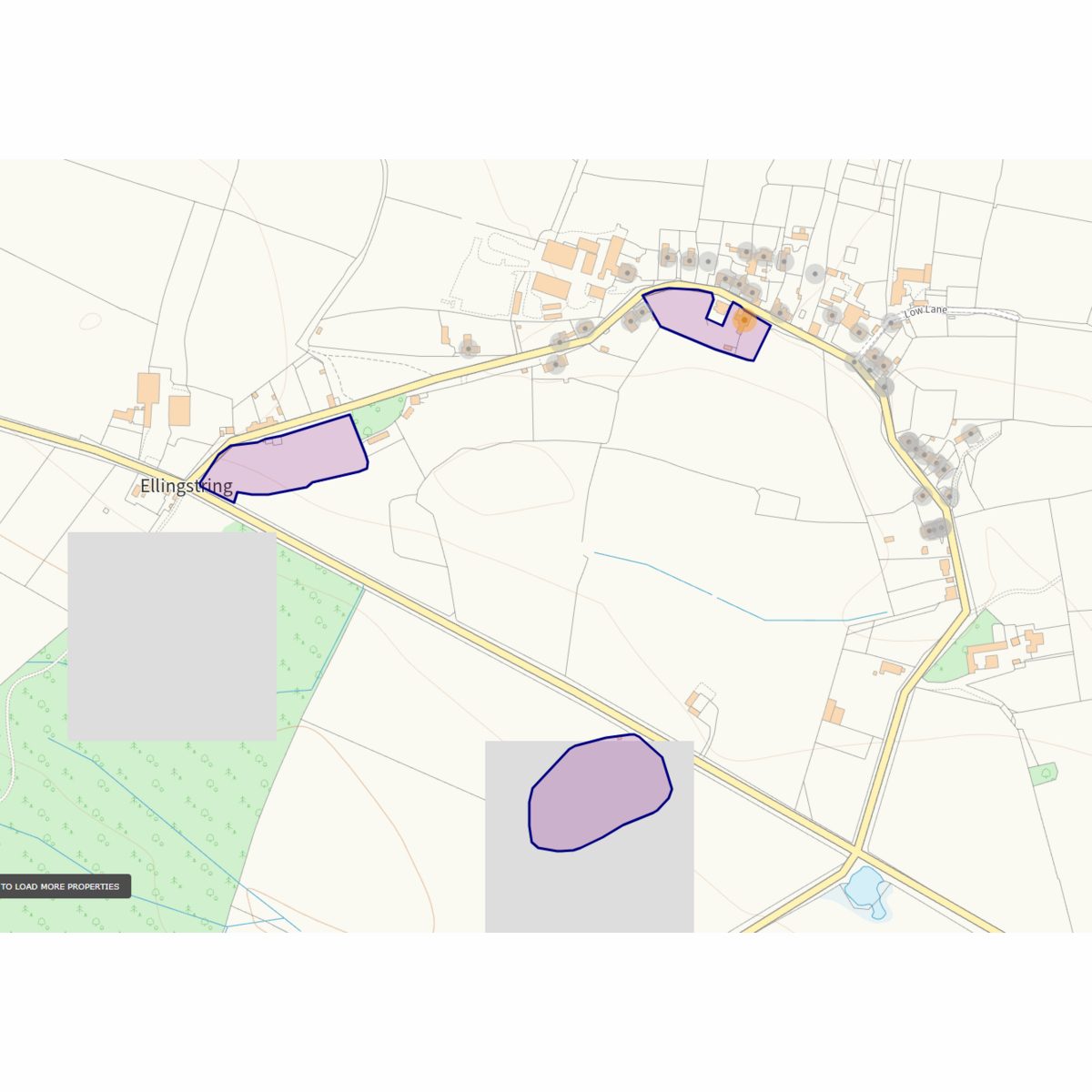 Honeycote, Ellingstring — plan 1