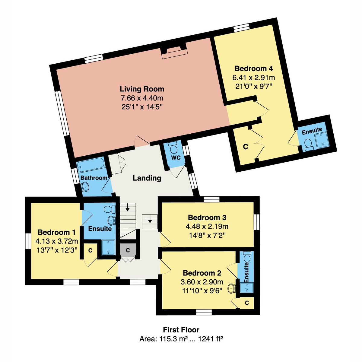 Cornlee, Aysgarth — plan 2