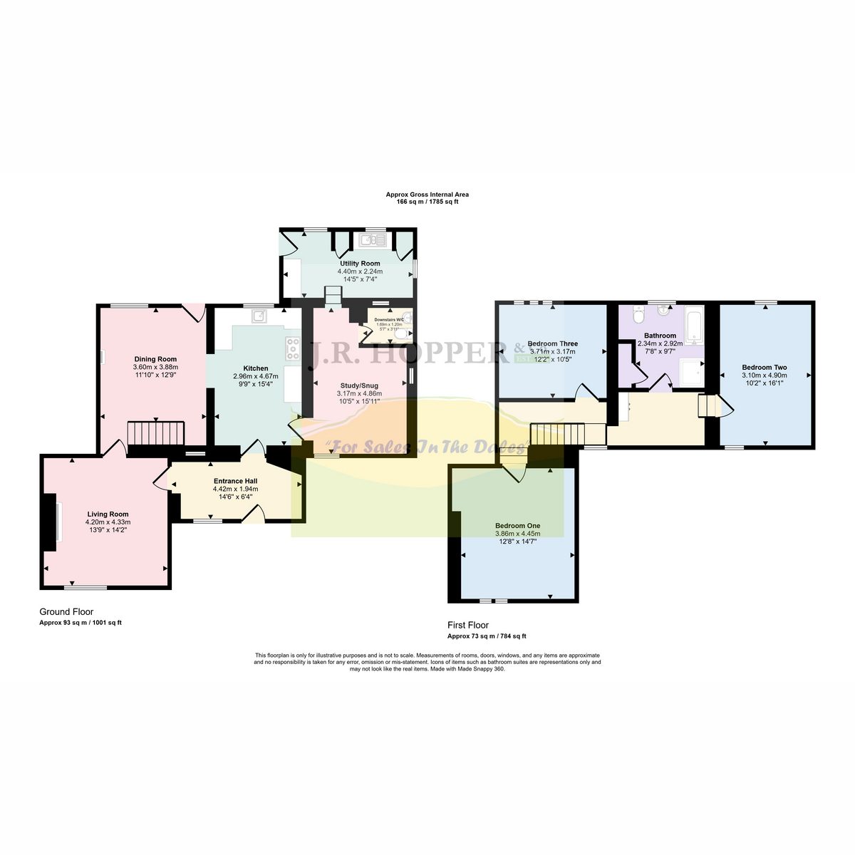 Hazelbank Farm, Oughtershaw, BD23 5JR — plan 1
