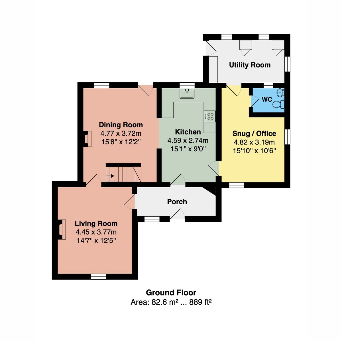 Hazelbank Farm, Oughtershaw — plan 1