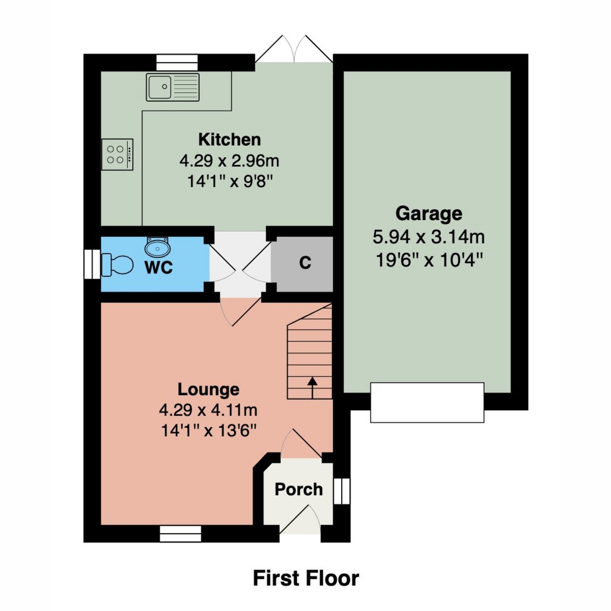 1 Chaffinch Drive, Aiskew — plan 1