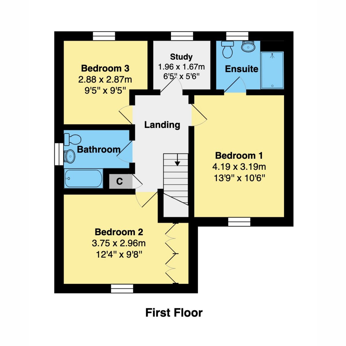 1 Chaffinch Drive, Aiskew — plan 2