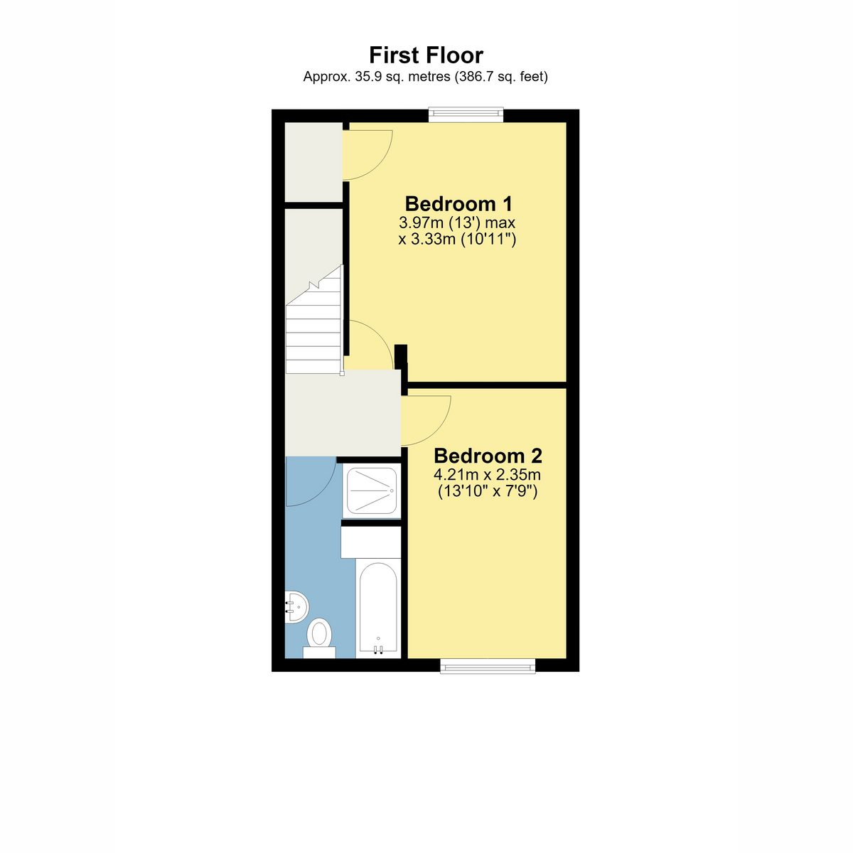 3 Chapel Mews, Gaisgill — plan 2