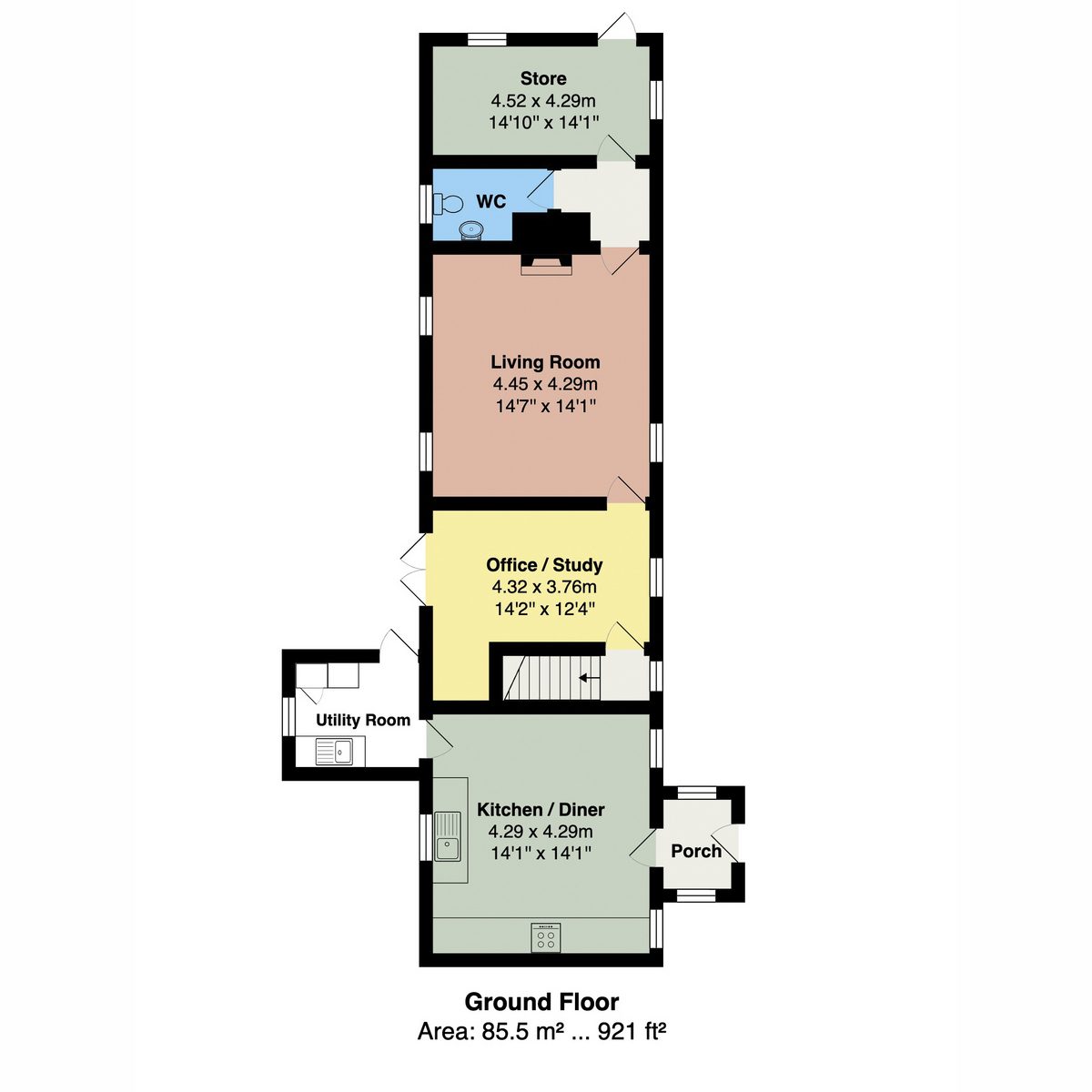 West Cottage, Crackenthorpe — plan 2