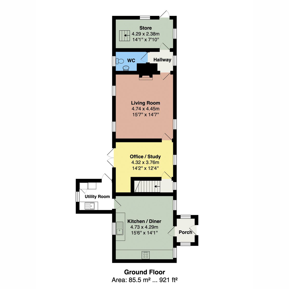 West Cottage, Crackenthorpe — plan 2