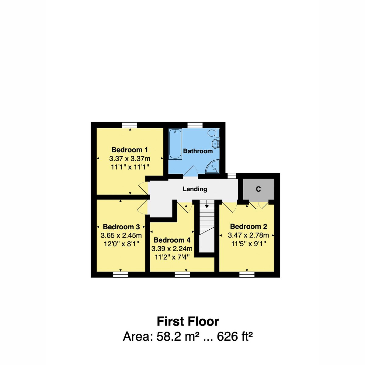 4 Quarry Close, Kirkby Stephen — plan 3