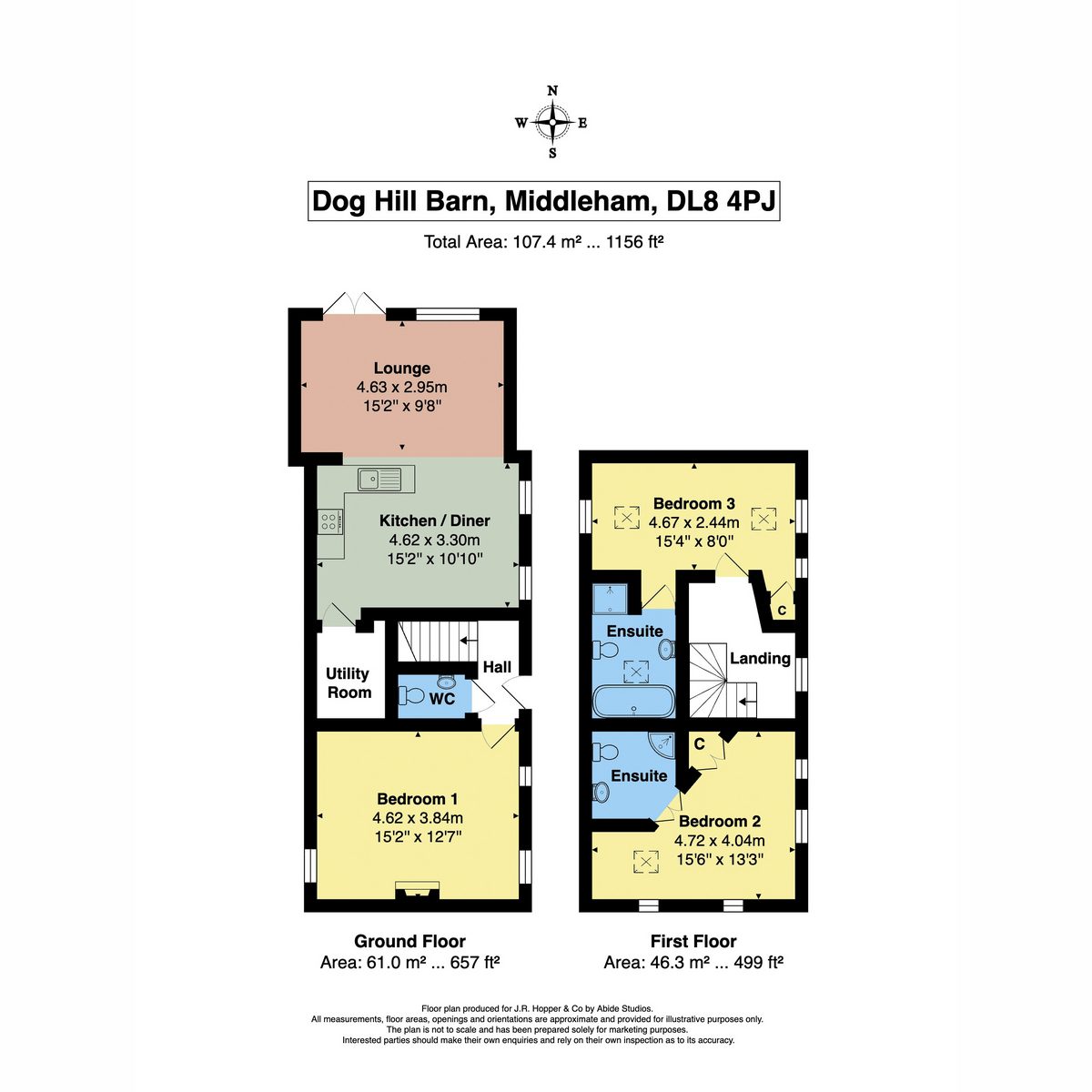 Dog Hill Barn, Middleham — plan 3