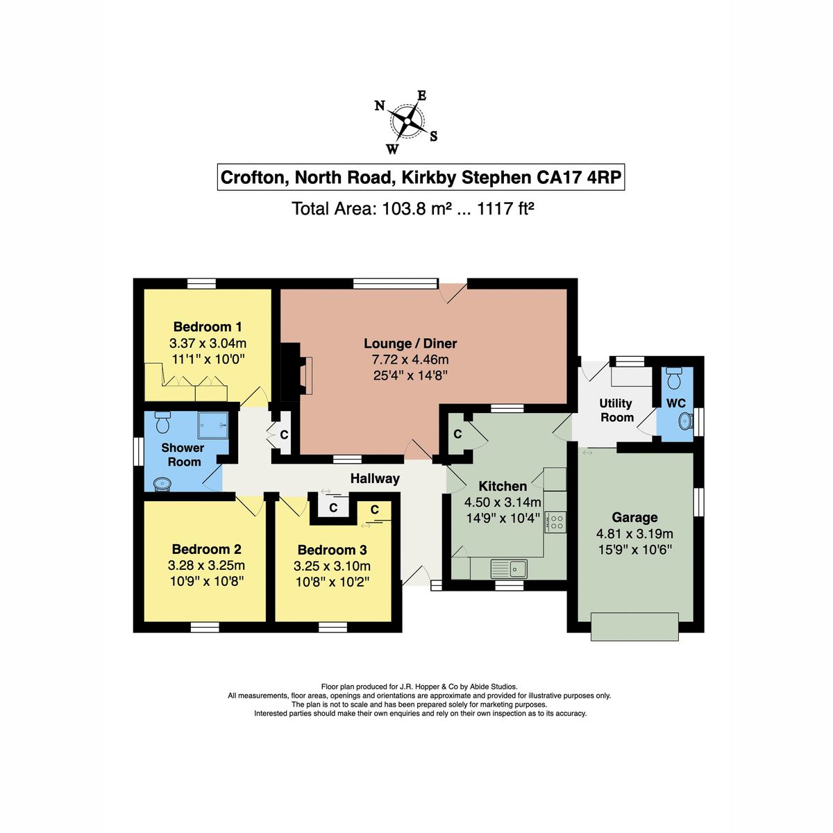 Crofton, Kirkby Stephen — plan 1
