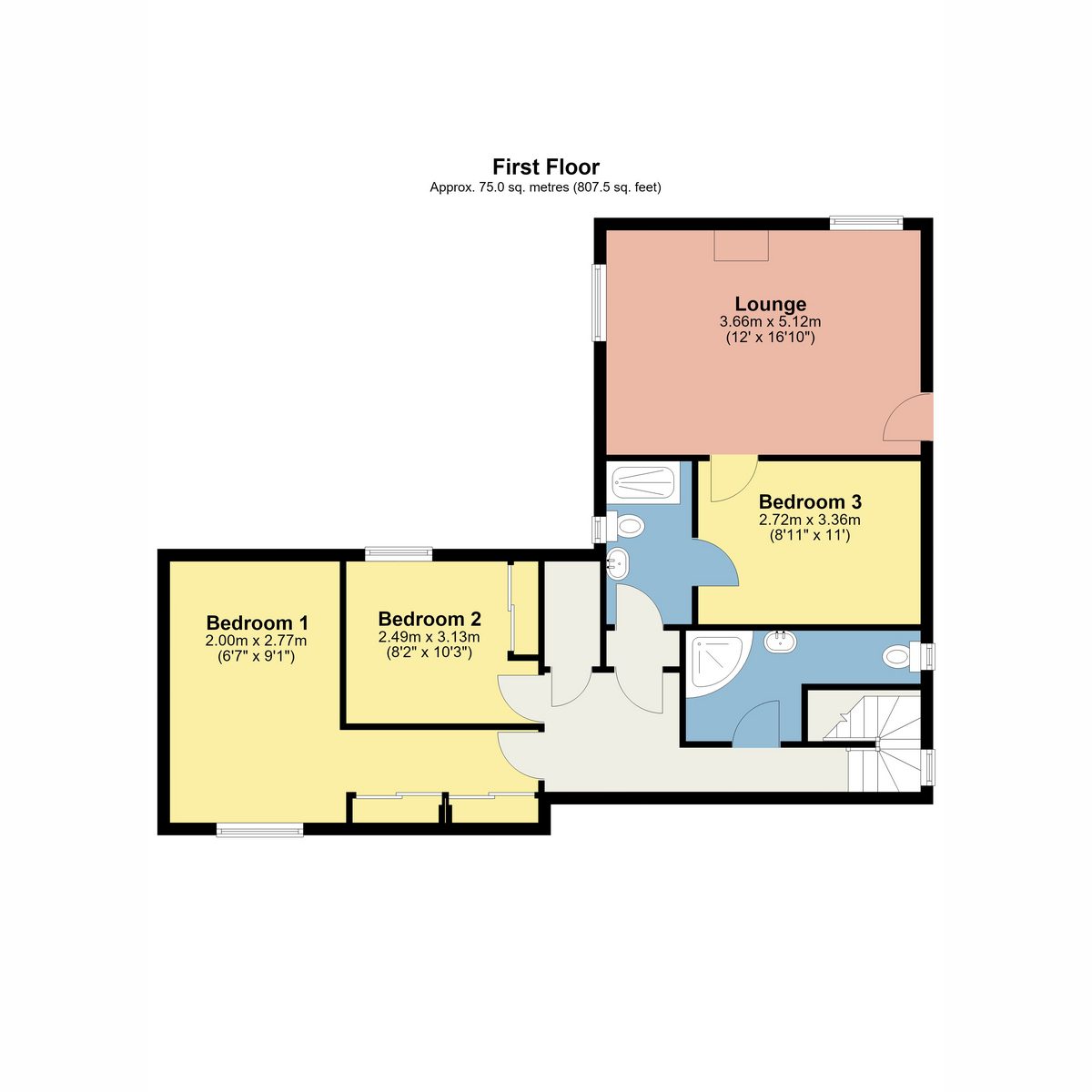 Rose Dene, Gunnerside — plan 1