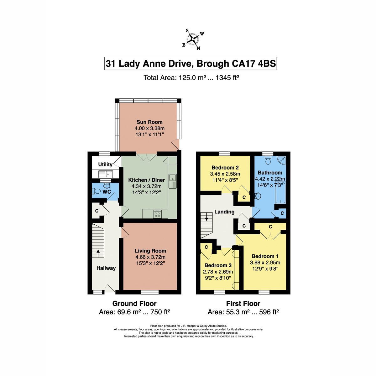 31 Lady Anne Drive, Brough — plan 1