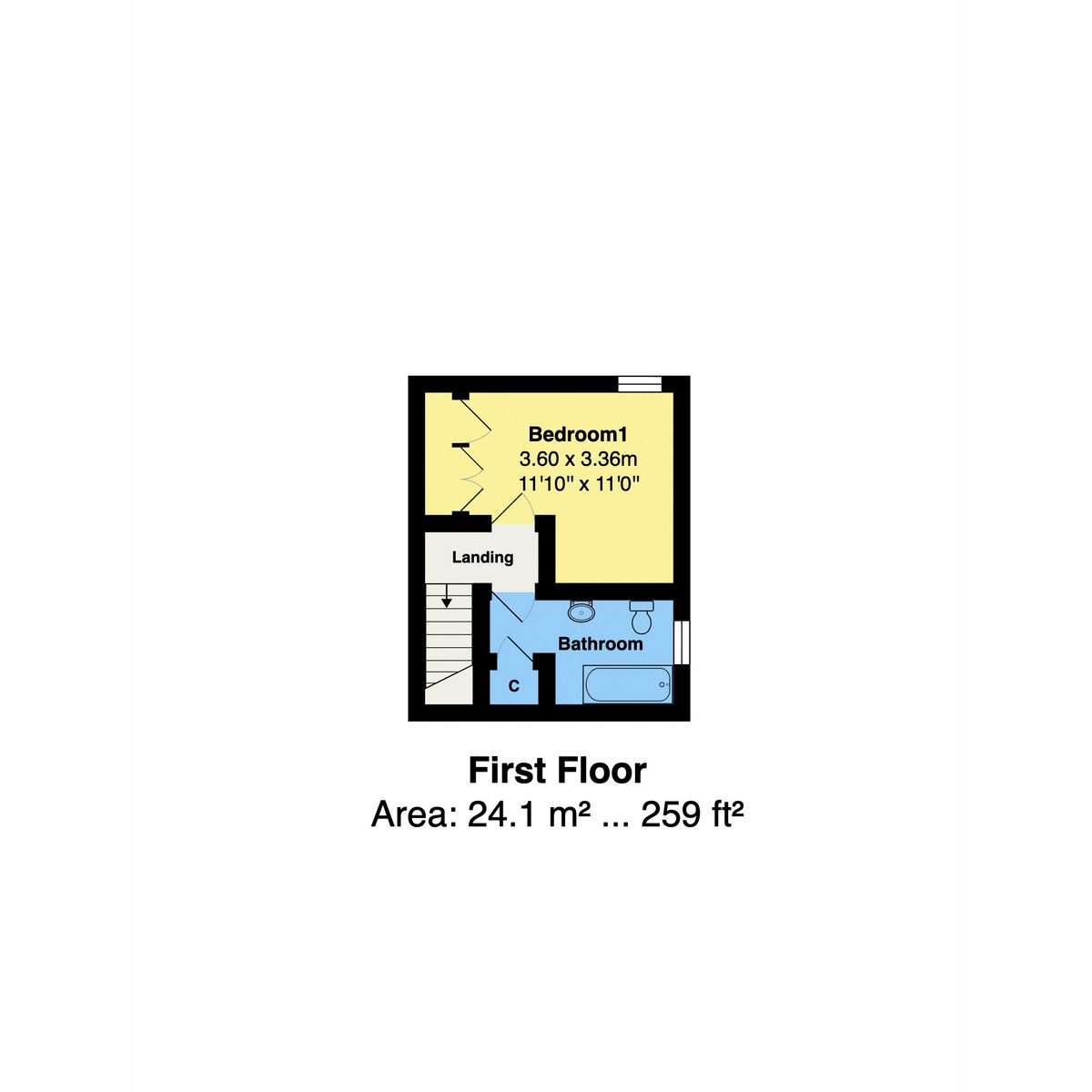 1 The Meeting Hall, Hunton — plan 2