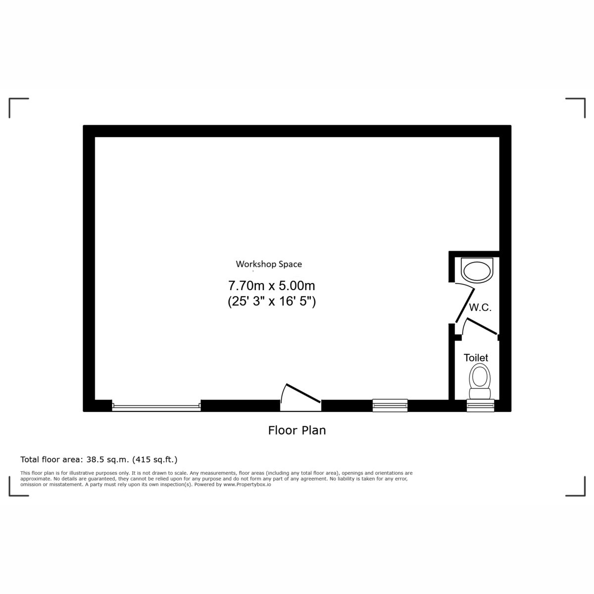 1d Brunt Acres Road, Hawes — plan 1